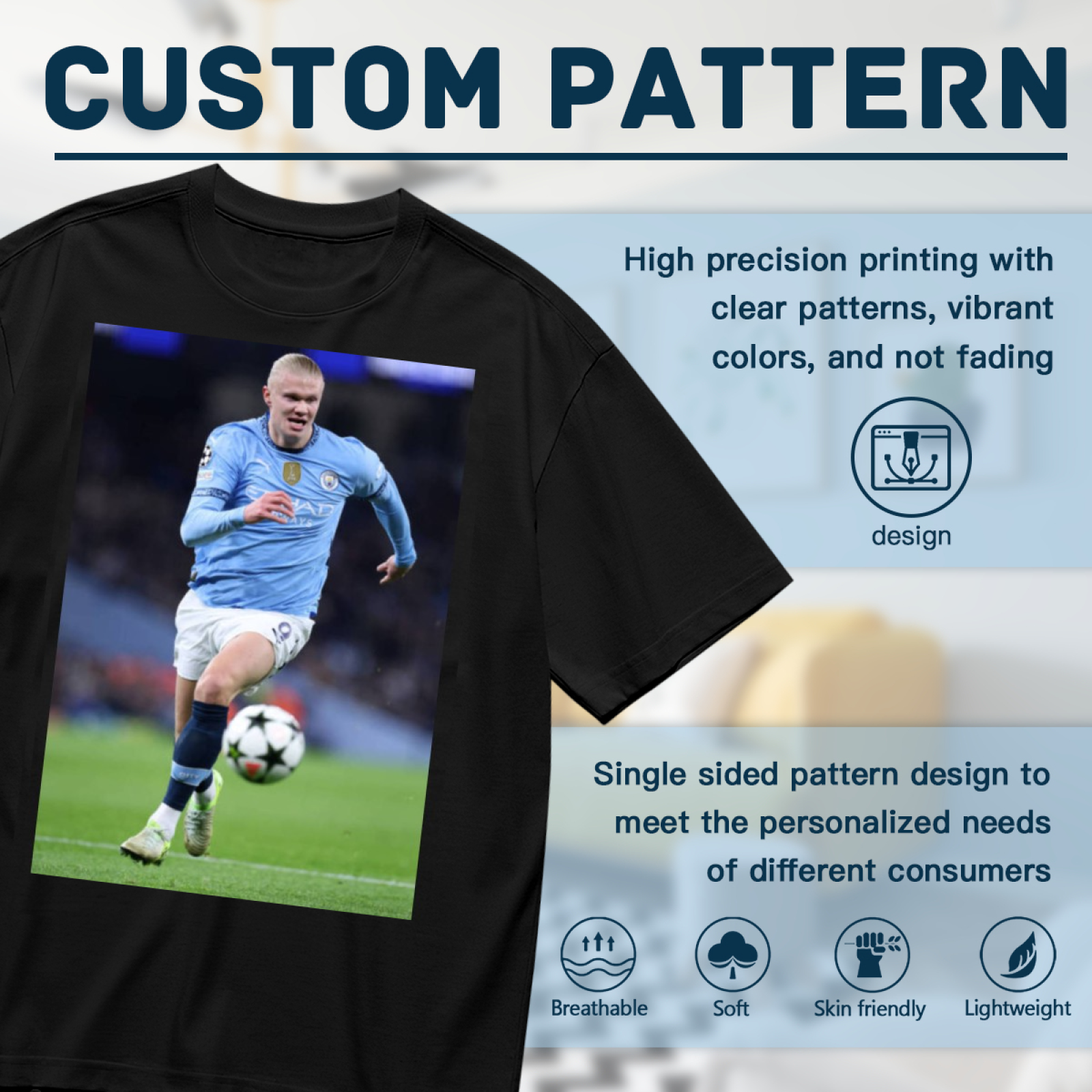 Football Superstars Glory Hero Tee Show Your Football Spirit Everywhere