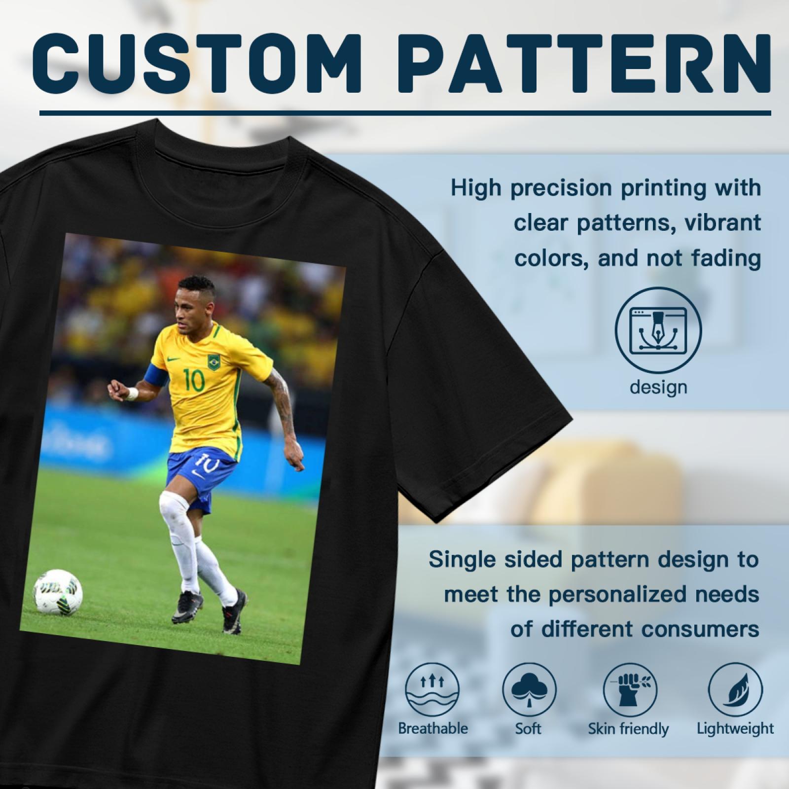 Football Masterclass Tee Designed for True Soccer Fans