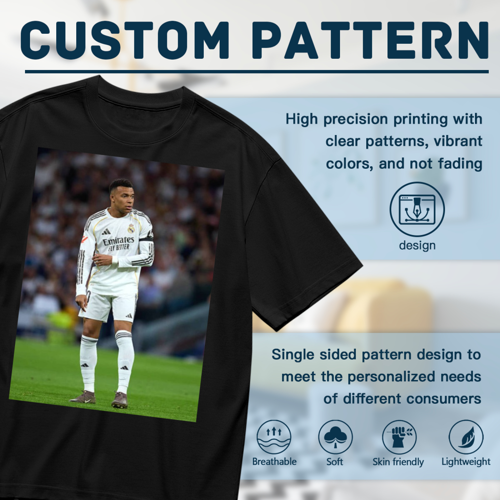 Football Glory Star Tee Wear the Power of the Beautiful Game