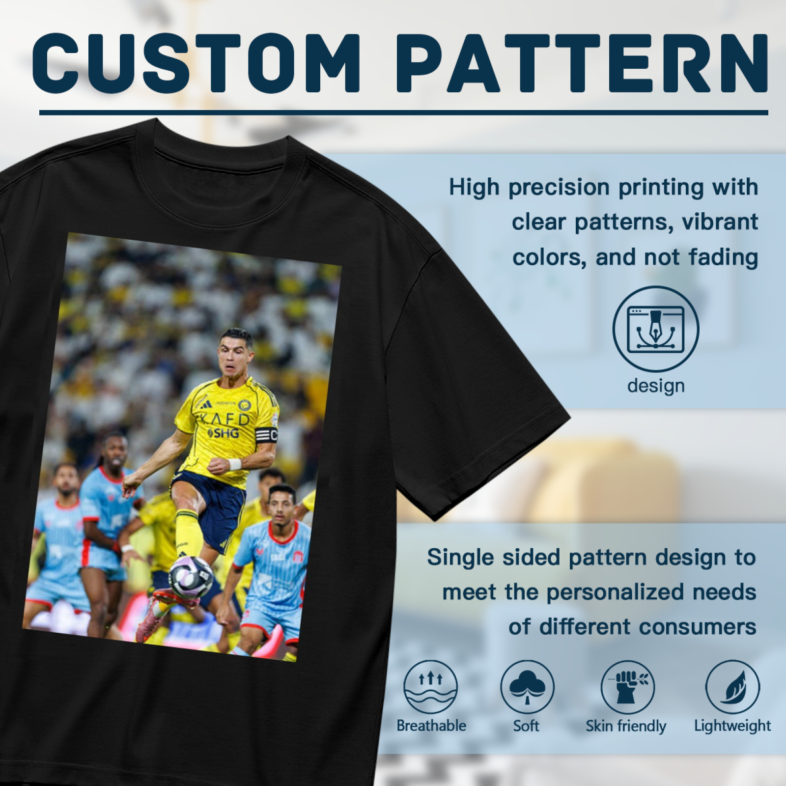 Soccer Star Tee Wear Your Support for the Best Players