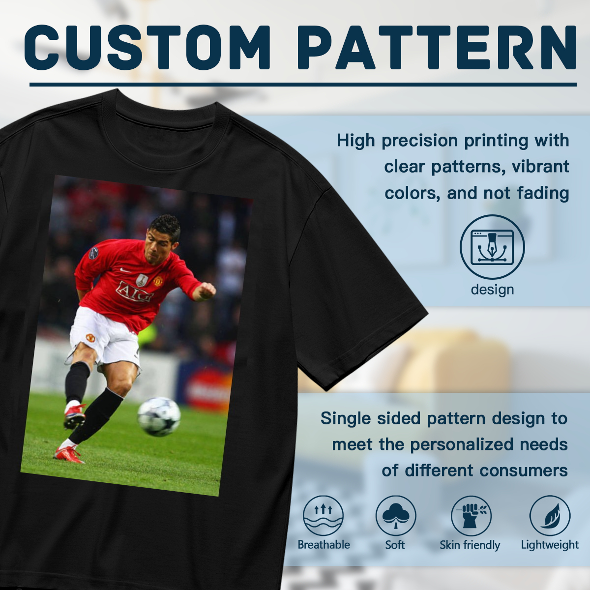 Football Victory T-Shirt ¨C Represent the Energy of the Game