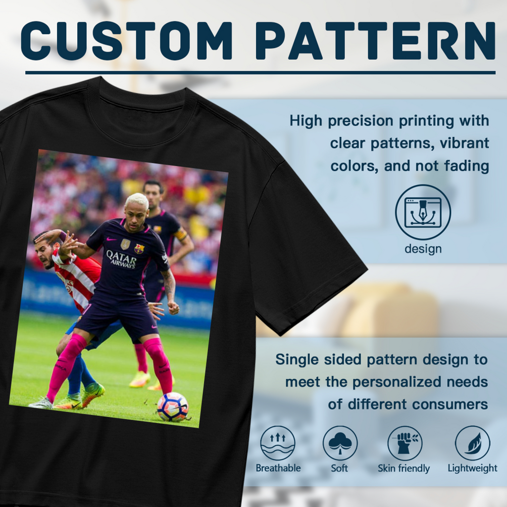 Goal-Scoring Graphic T-Shirt Perfect for Football Lovers