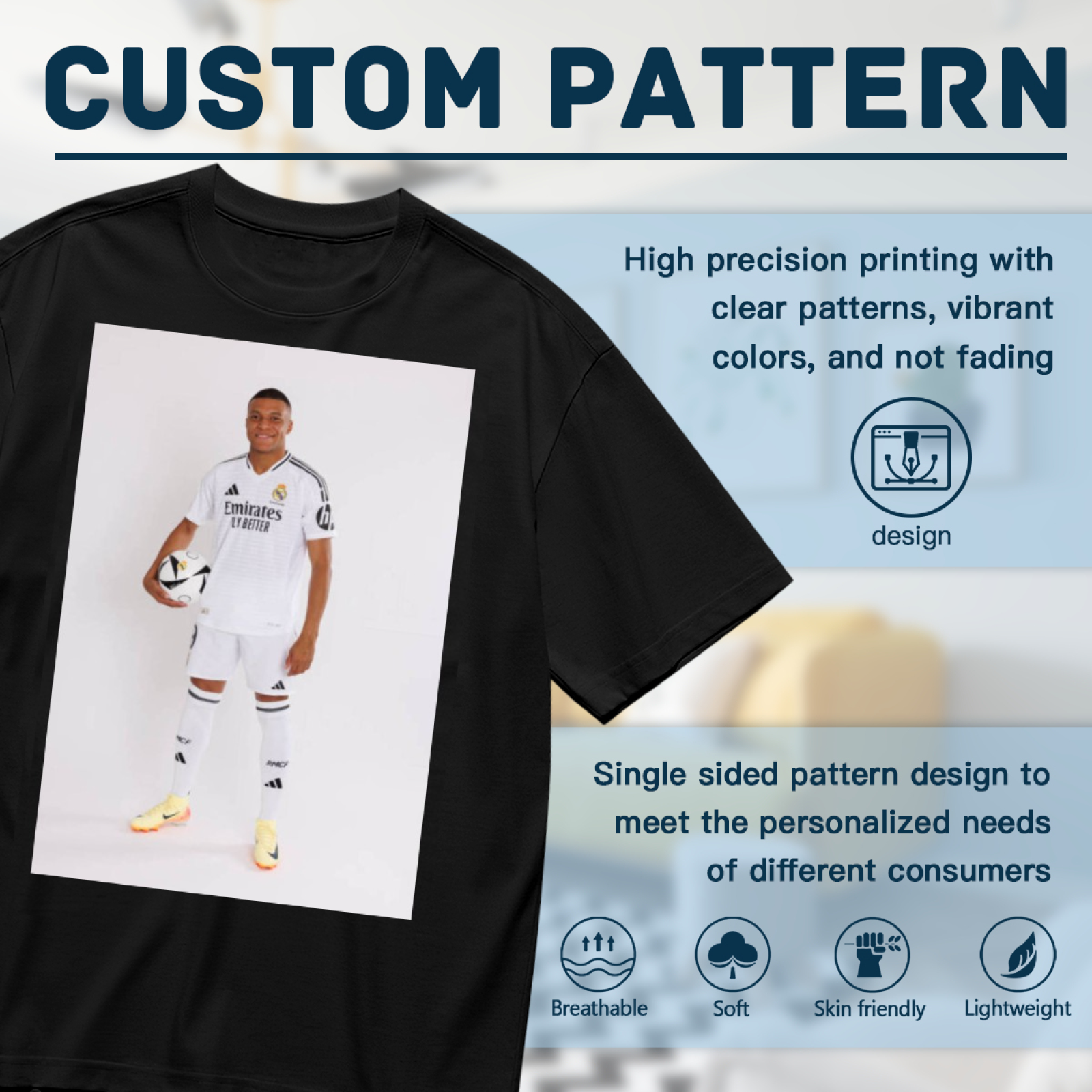 Football Masterclass Glory Tee Represent Soccer¡¯s Iconic Heroes