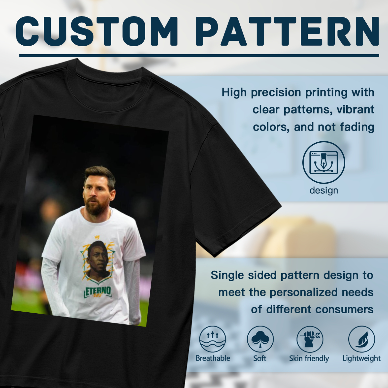 Football Legends Power Tee Wear the Best of Soccer¡¯s History