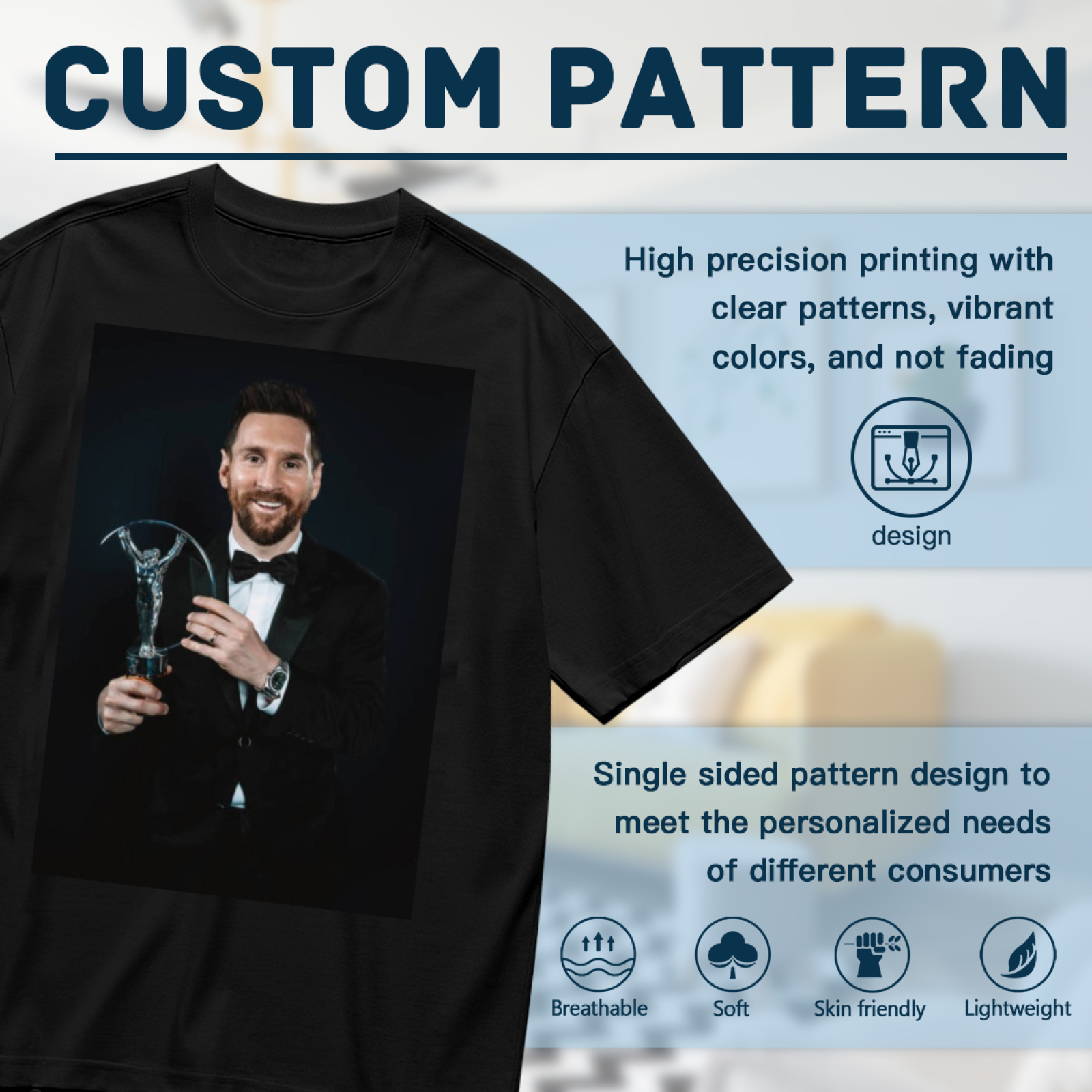 Epic Soccer Style Tee Perfect for Fans of the Beautiful Game