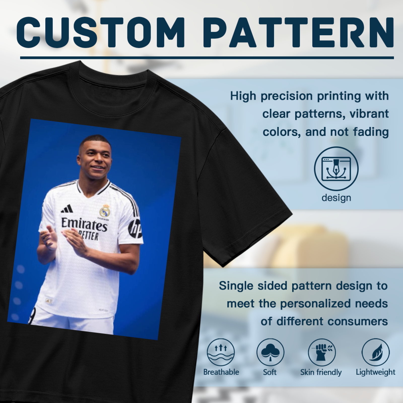 Football Glory Action Tee Wear Your Passion for Soccer