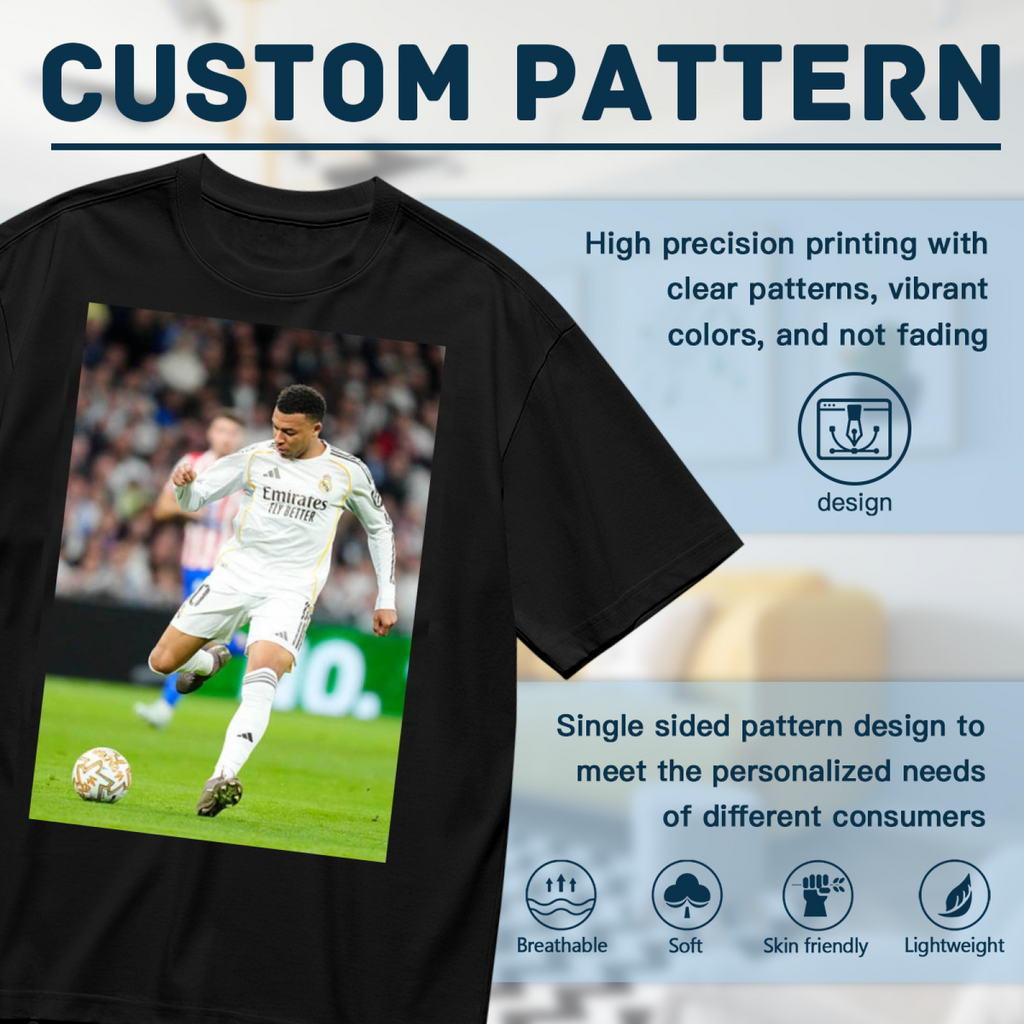 Football Masterclass Star Tee Wear Your Support for Soccer Legends