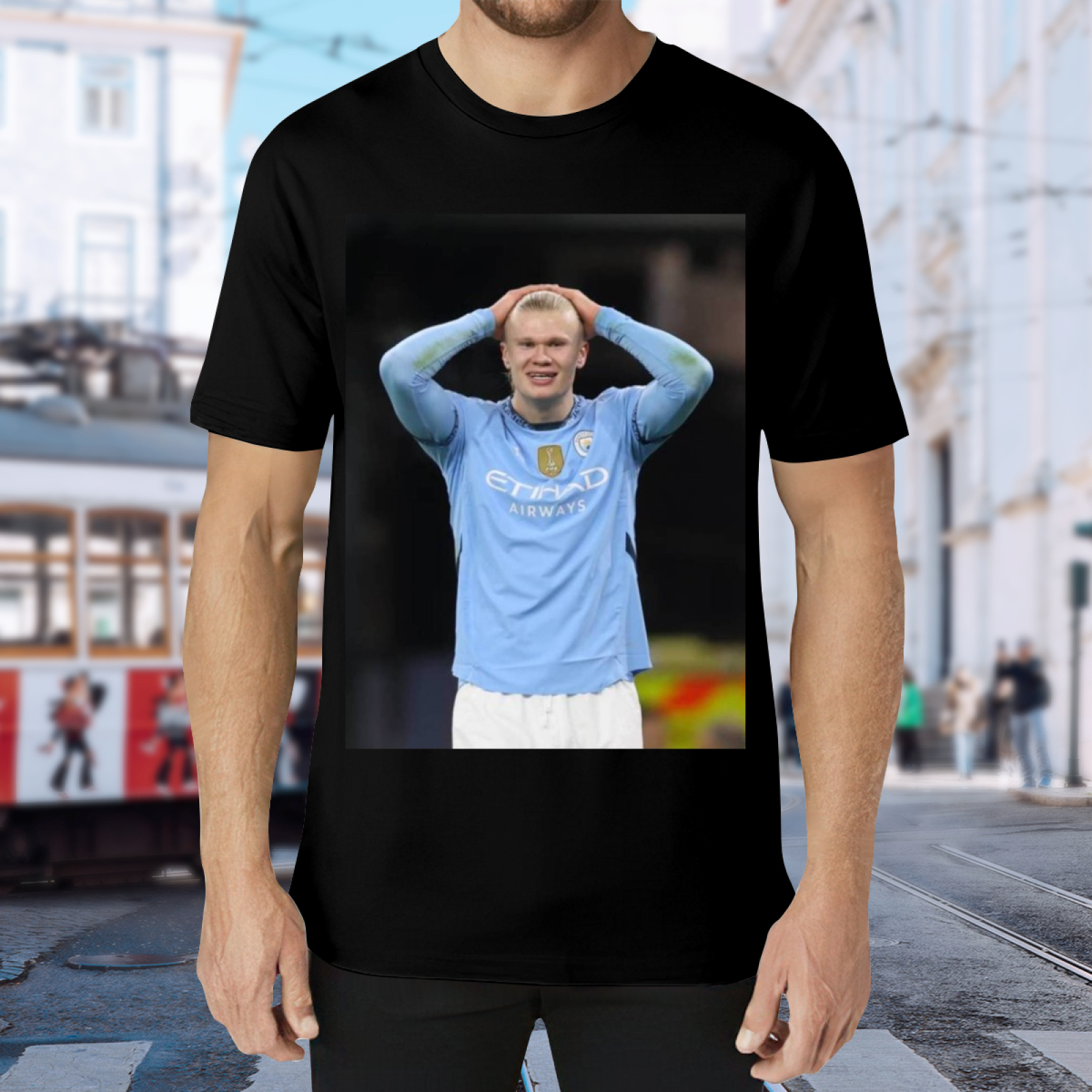 Football Striker Champion Tee Represent the Glory of Soccer