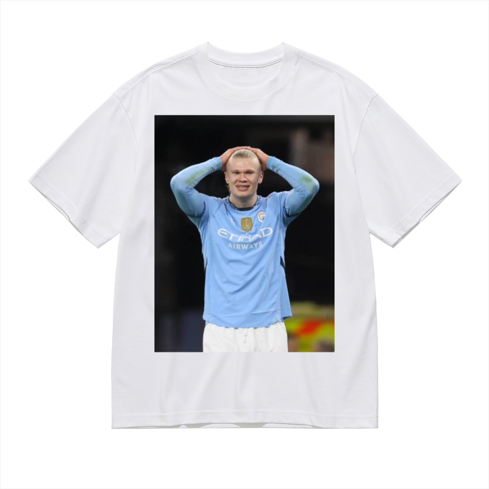 Football Striker Champion Tee Represent the Glory of Soccer