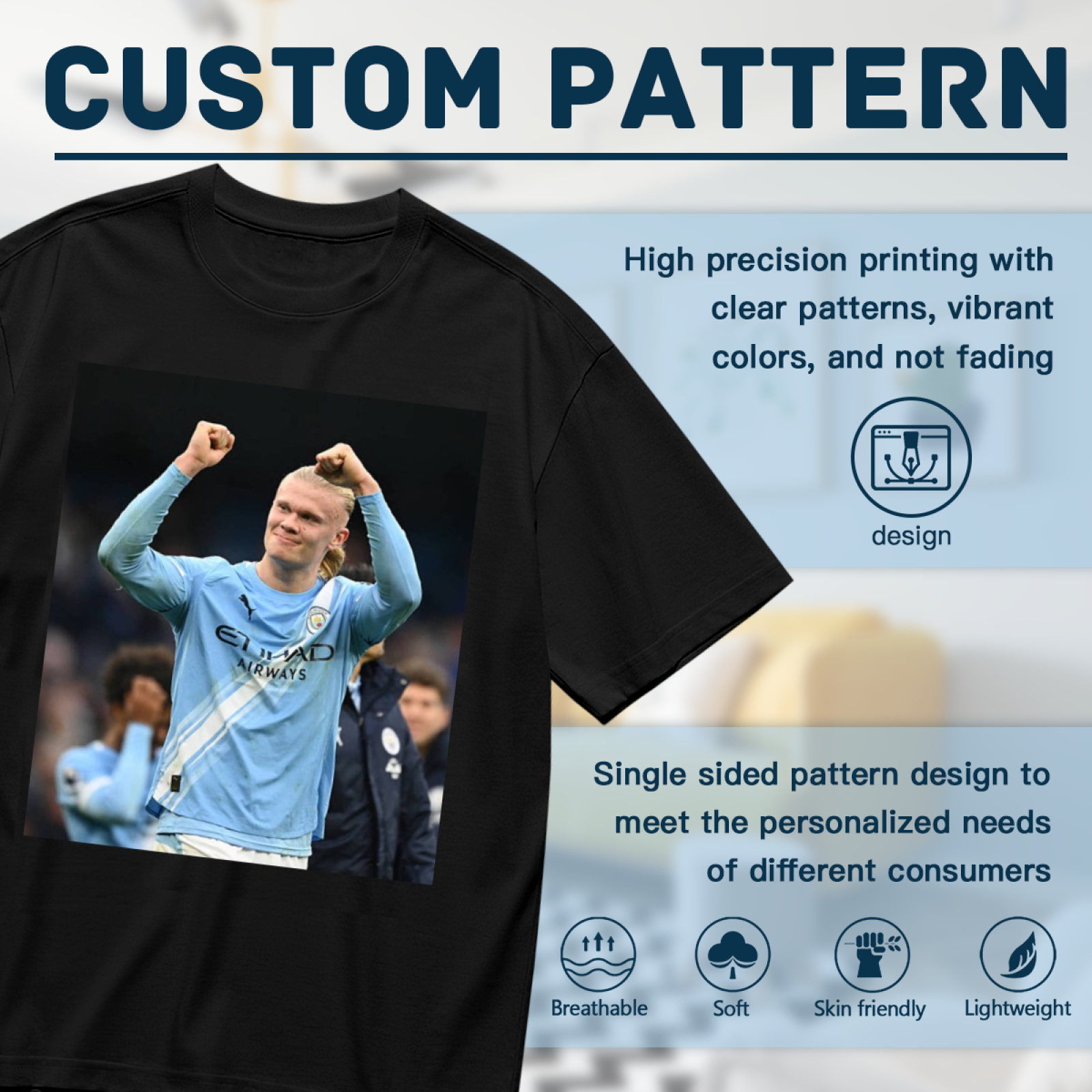 Football Star Striker Legacy Tee Represent the Greatest Goals in Football
