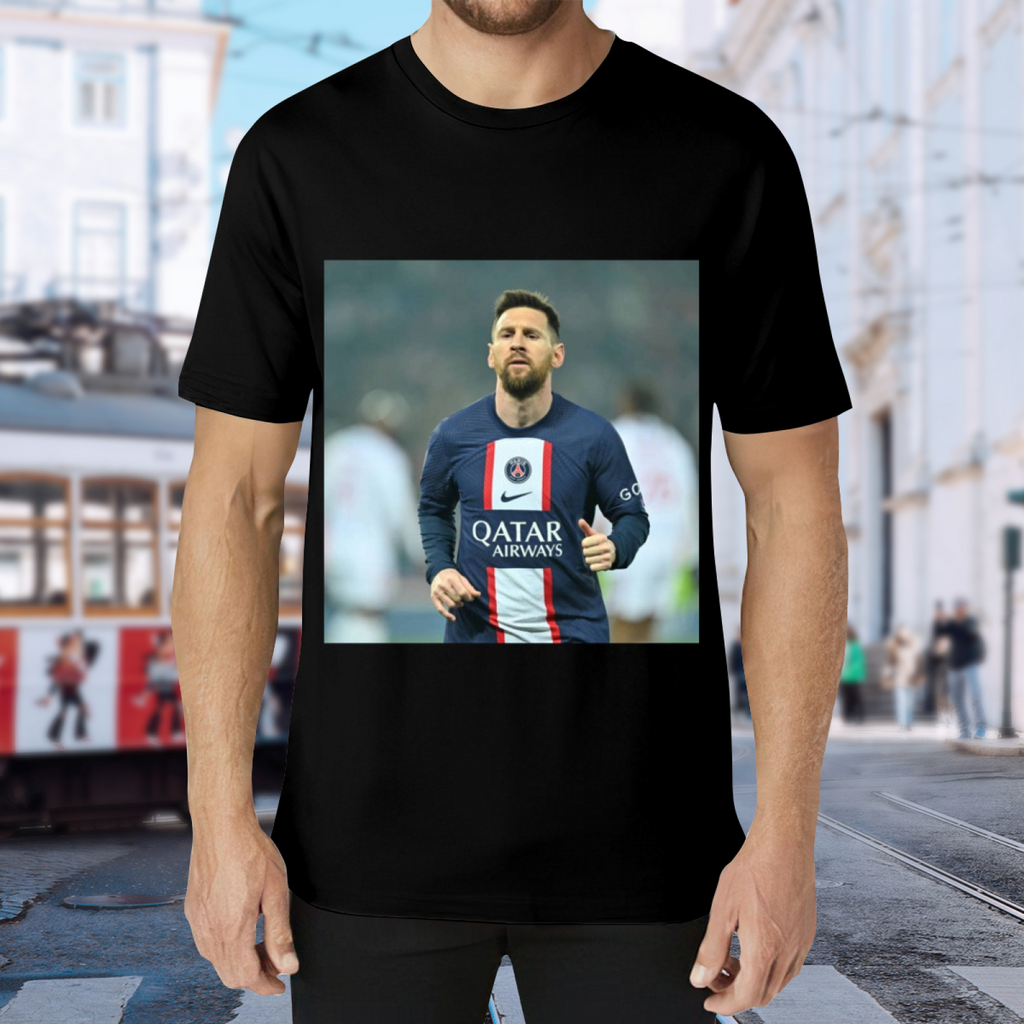 Dynamic Football Kick Graphic T-Shirt Feel the Power of the Game