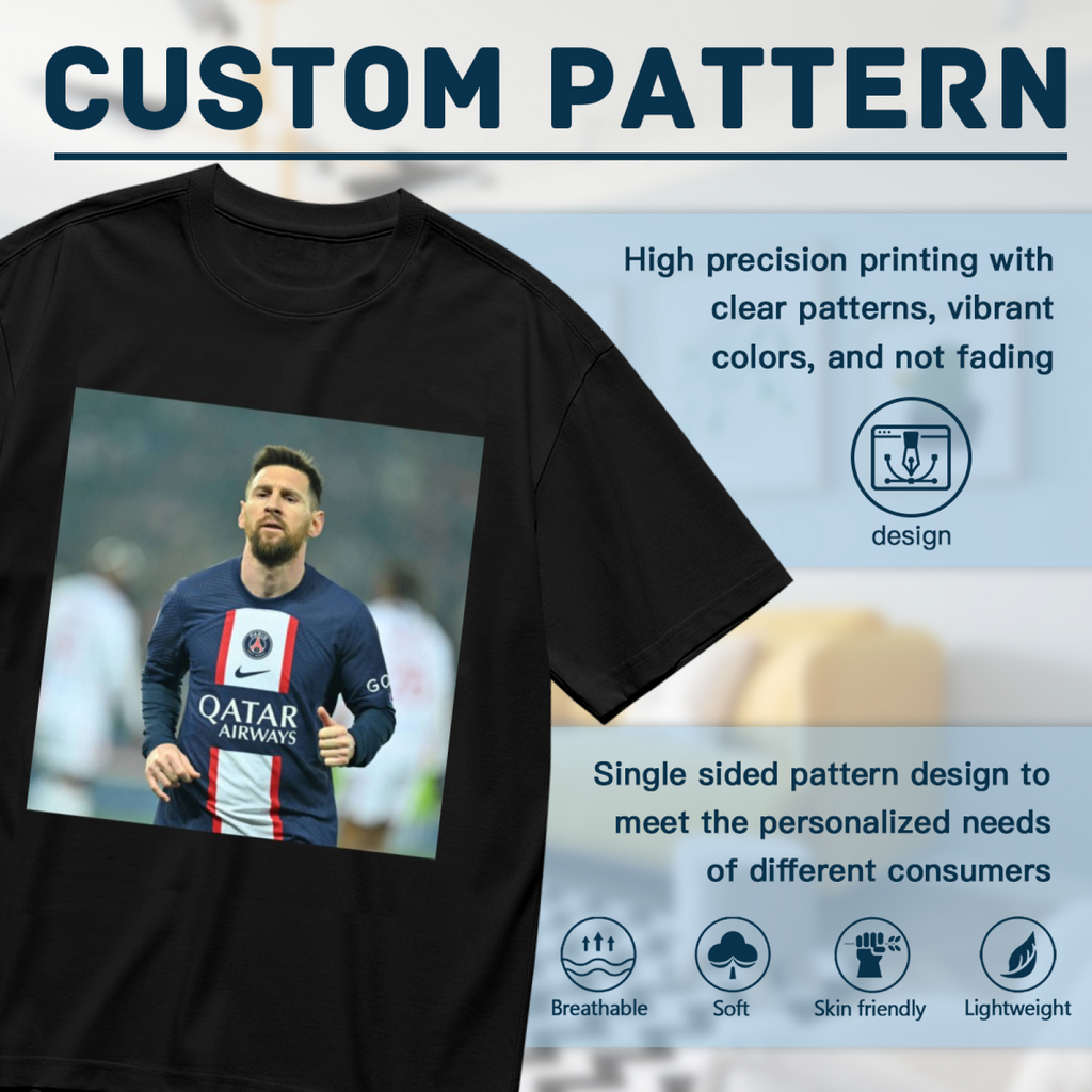 Dynamic Football Kick Graphic T-Shirt Feel the Power of the Game