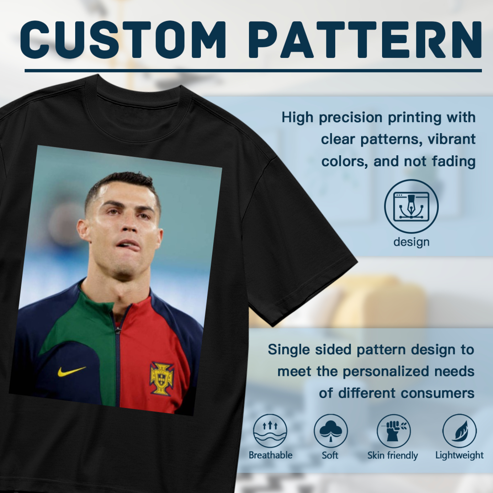 Soccer Champion Action Tee Represent Your Love for the Game