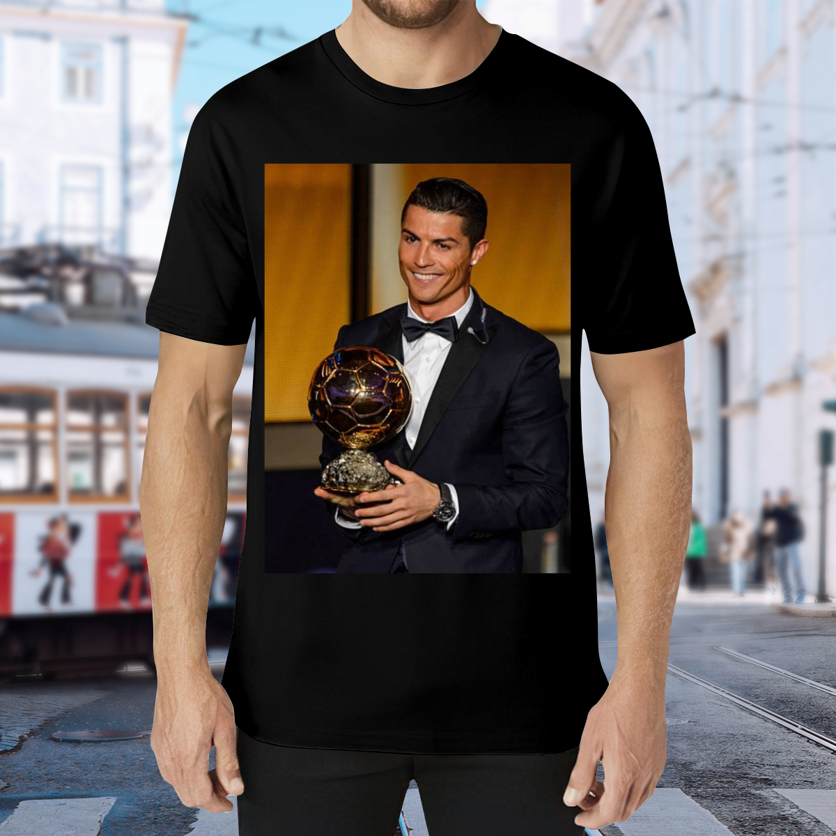 Bold Football Action Tee ¨C Celebrate the Spirit of the Game