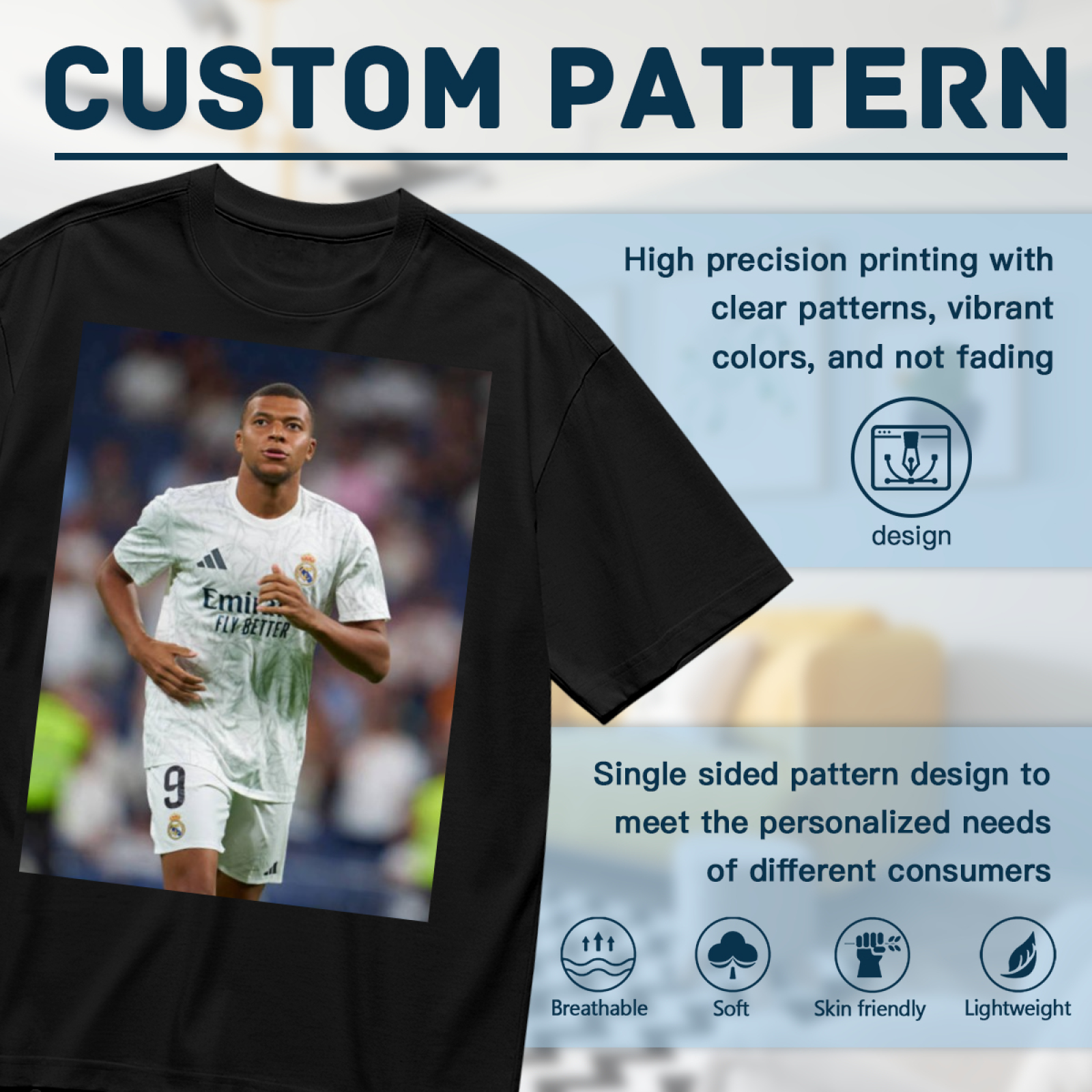 Football Glory Moment Tee Represent the Thrills of Football
