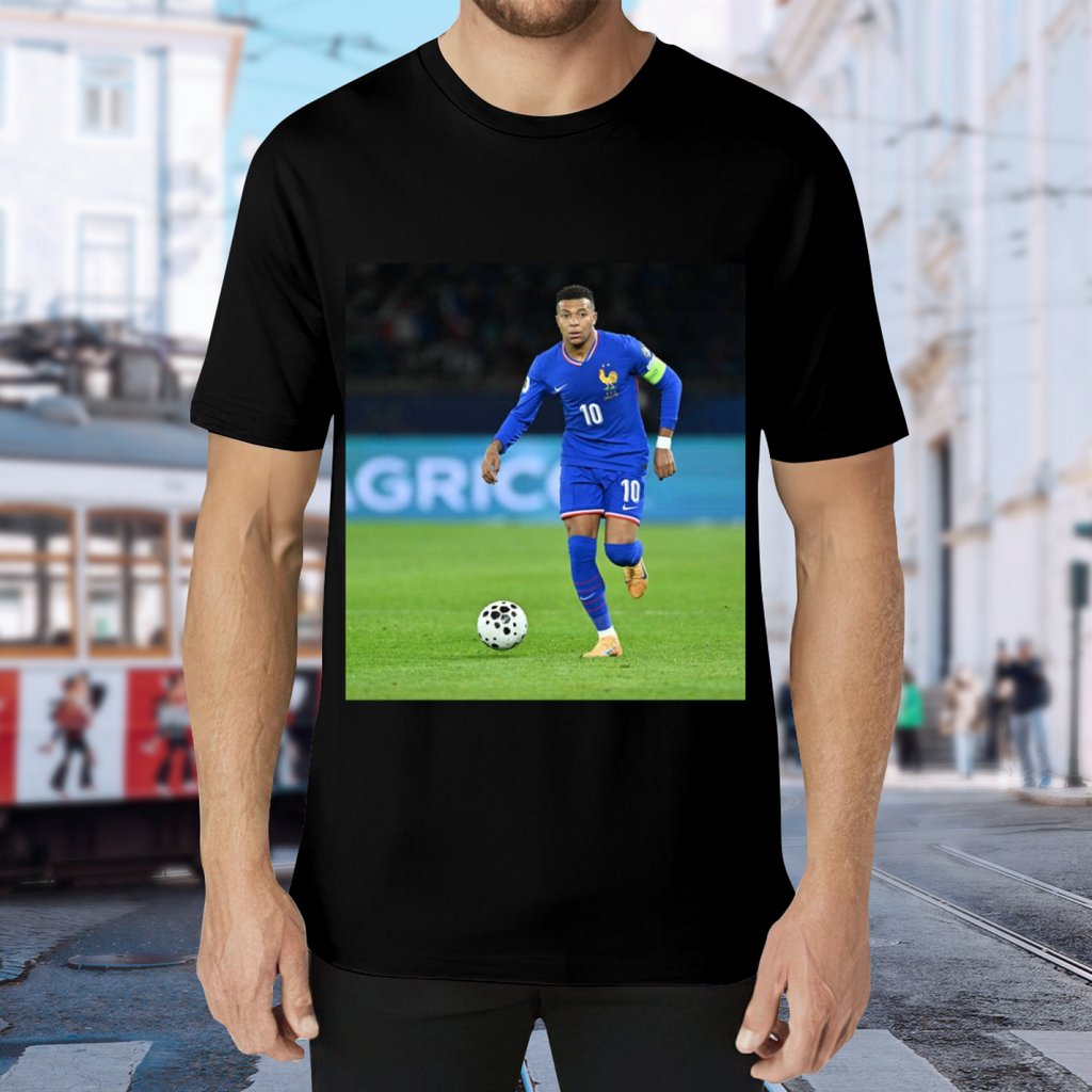 Football Superstars Action Hero Tee Celebrate the Thrills of Football