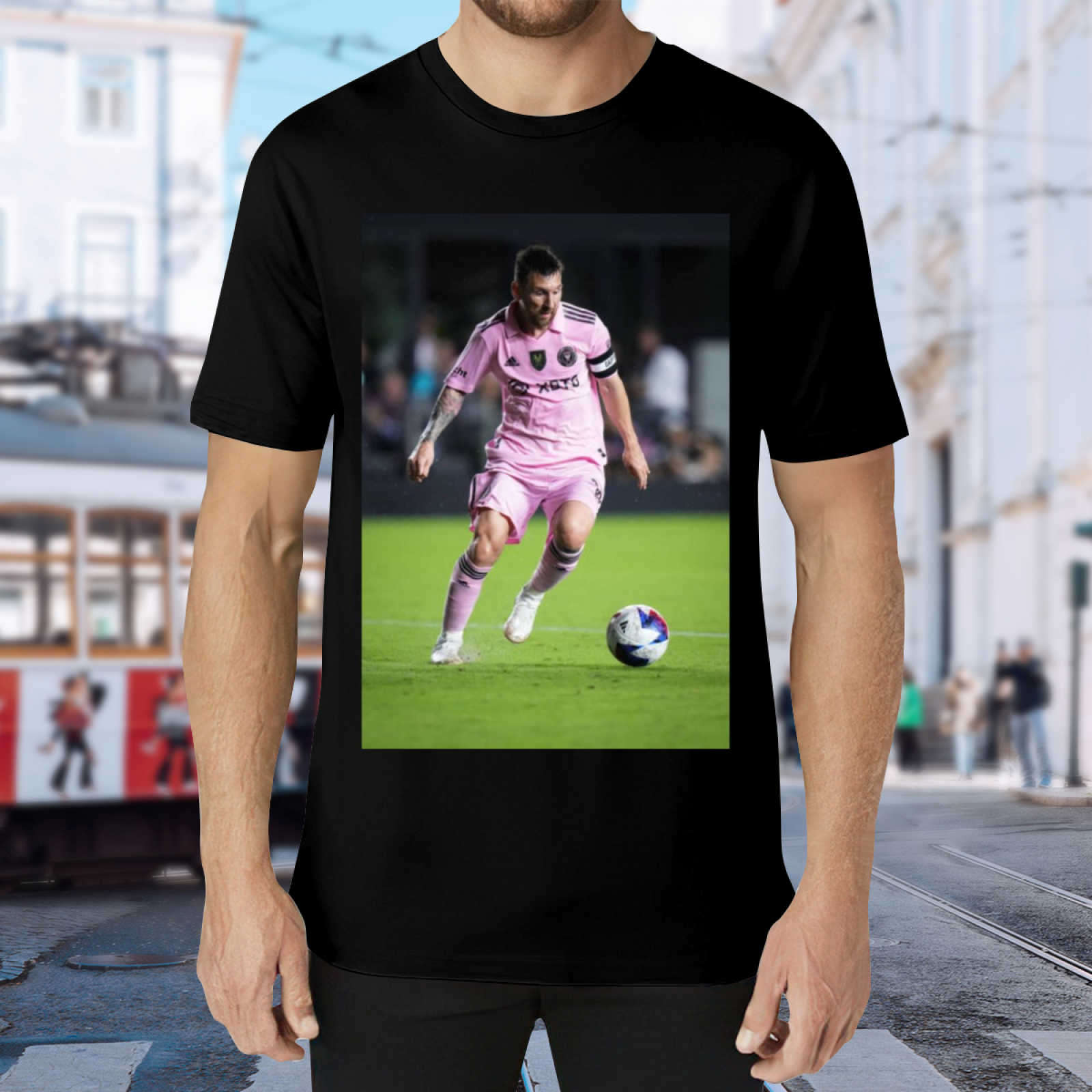 Bold Football Star Tee Represent the World¡¯s Greatest Sport