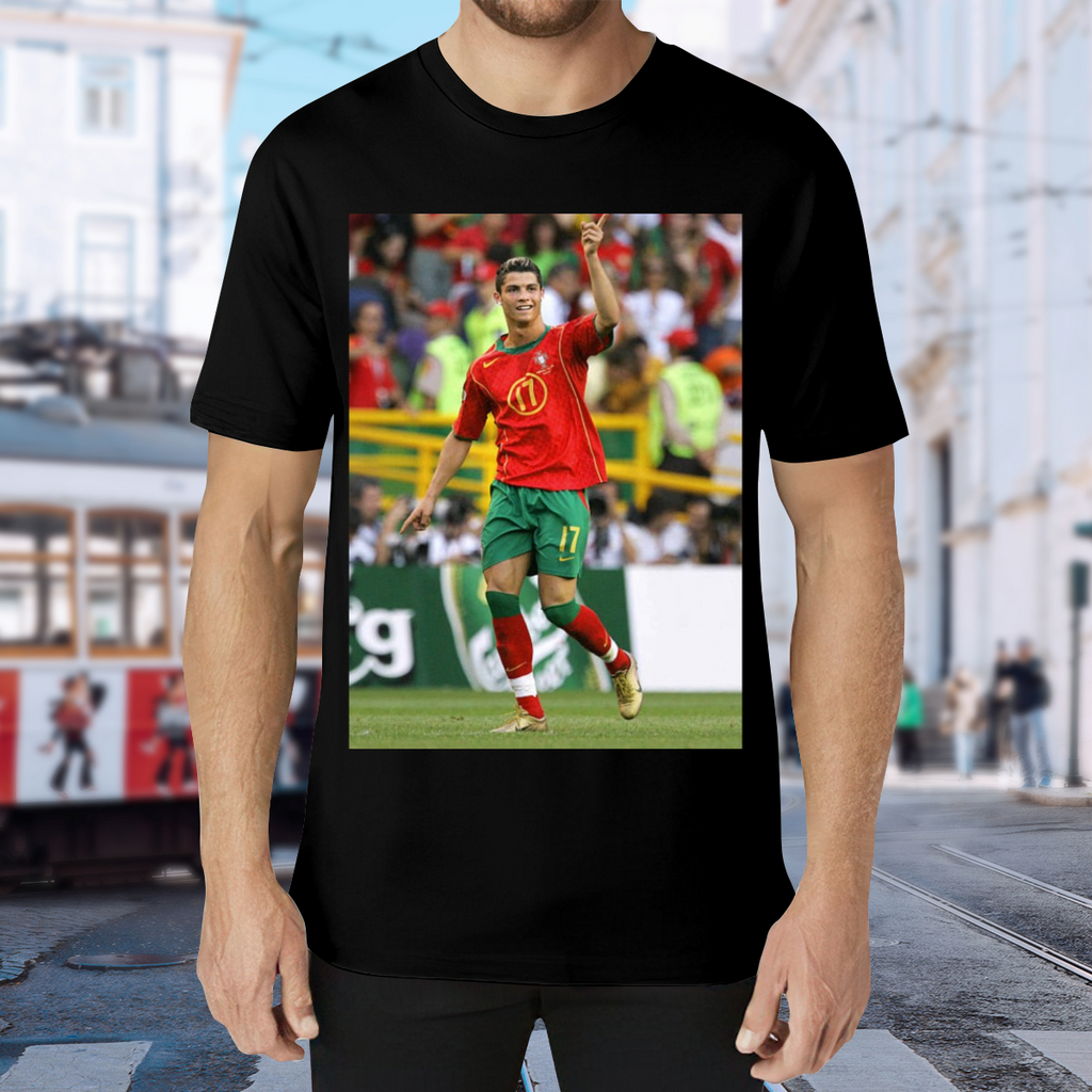Dynamic Football Graphic T-Shirt ¨C Feel the Energy on the Field