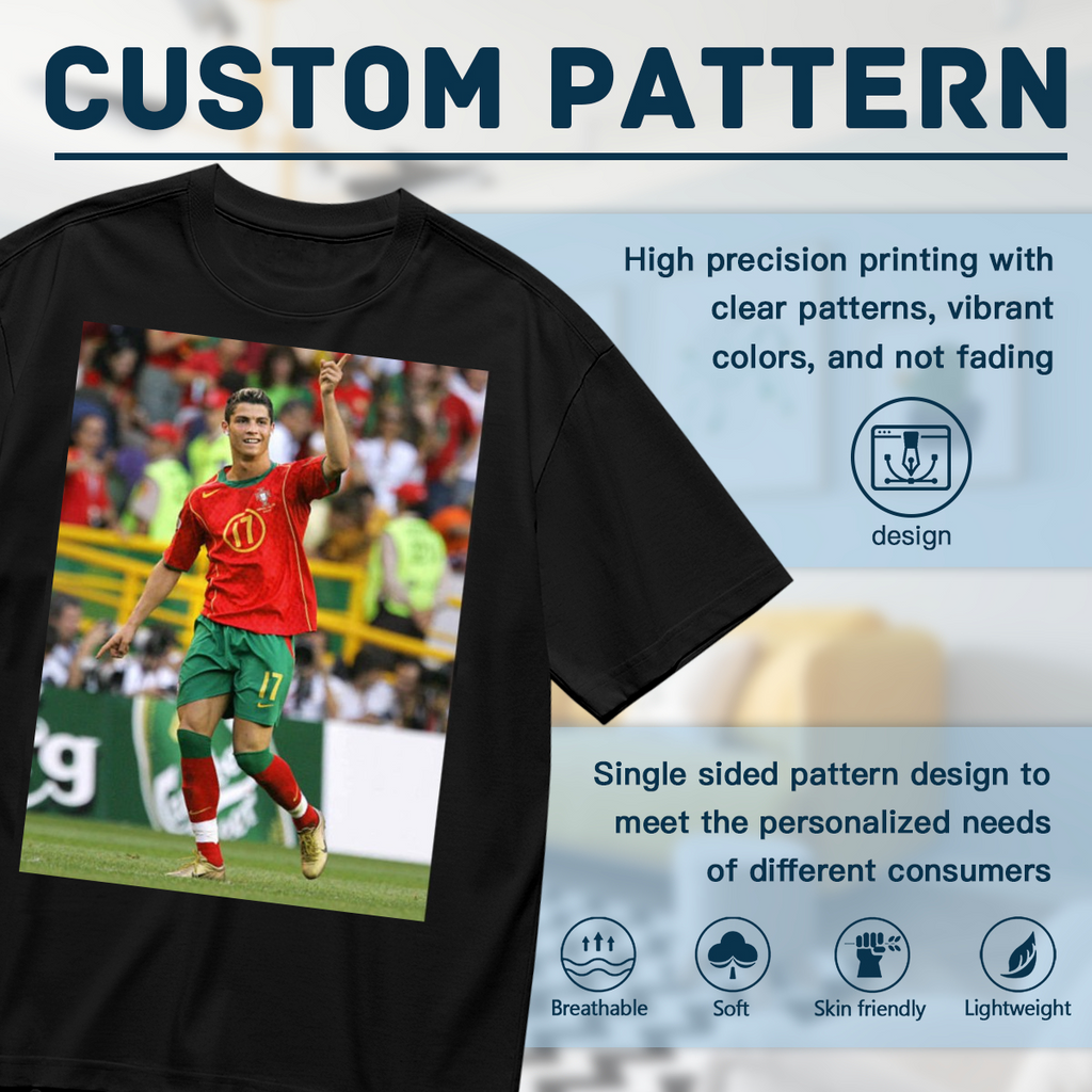 Dynamic Football Graphic T-Shirt ¨C Feel the Energy on the Field