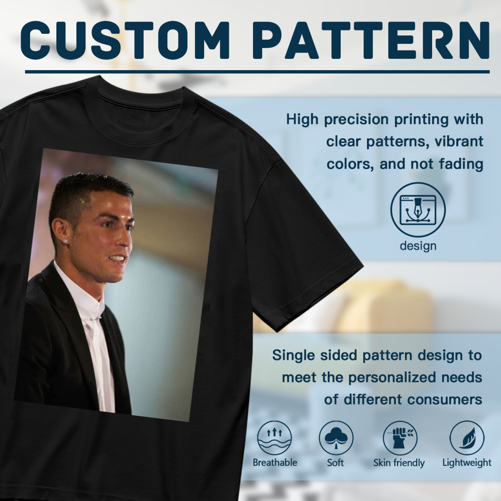 Football Superstar Tee Wear the Thrill of the Beautiful Game