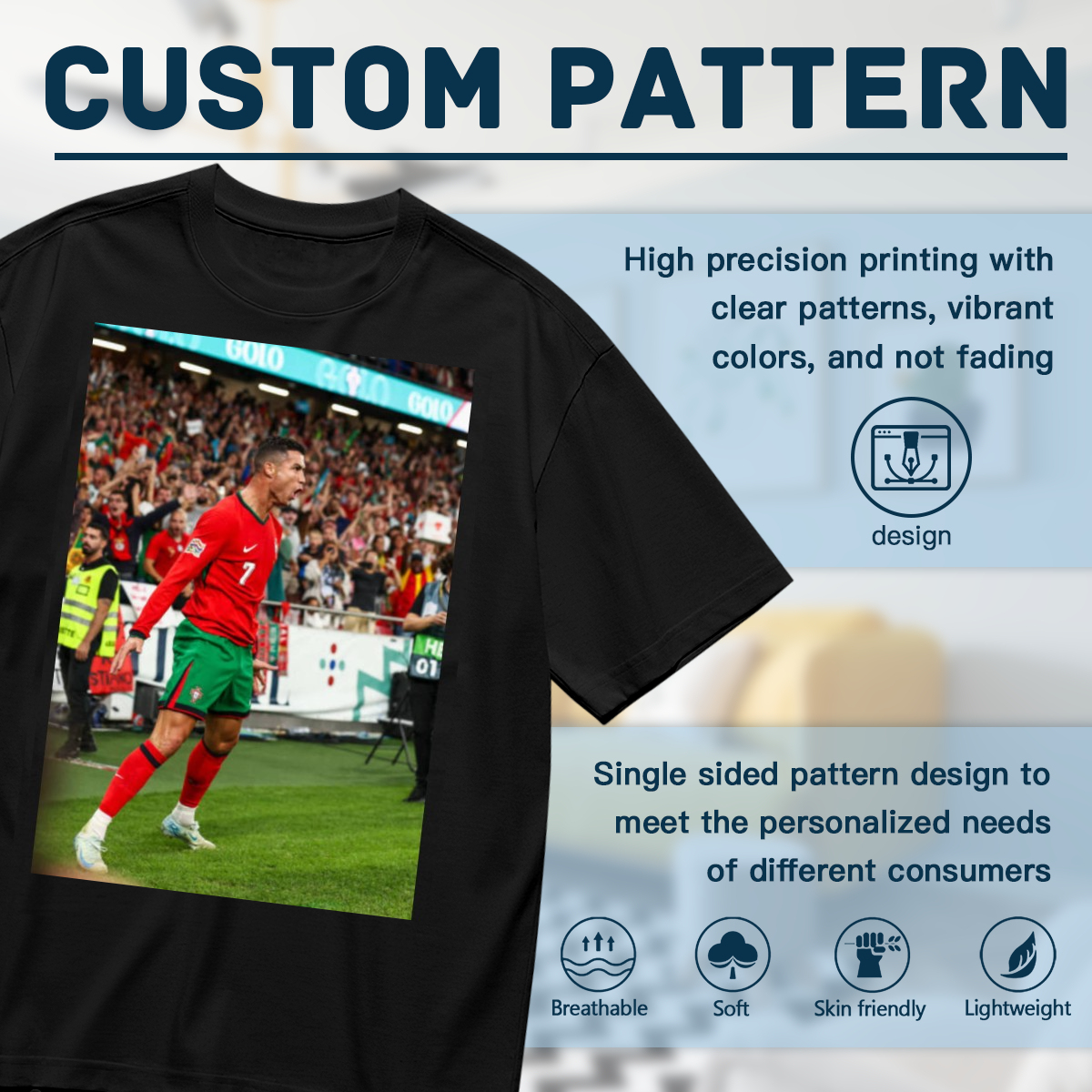 Elite Performance Graphic Tee ¨C Designed for True Football Enthusiasts