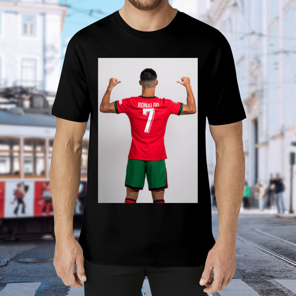 Football Striker Action Tee Represent Your Love for the Sport