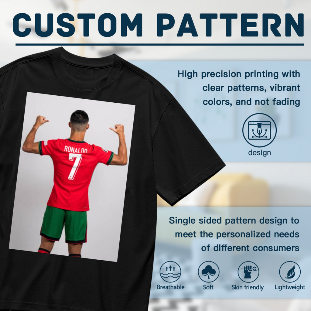 Football Striker Action Tee Represent Your Love for the Sport