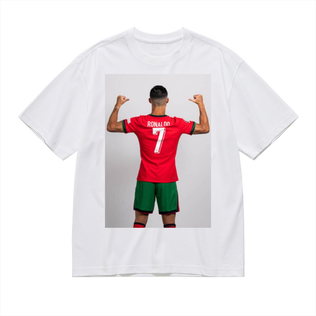 Football Striker Action Tee Represent Your Love for the Sport
