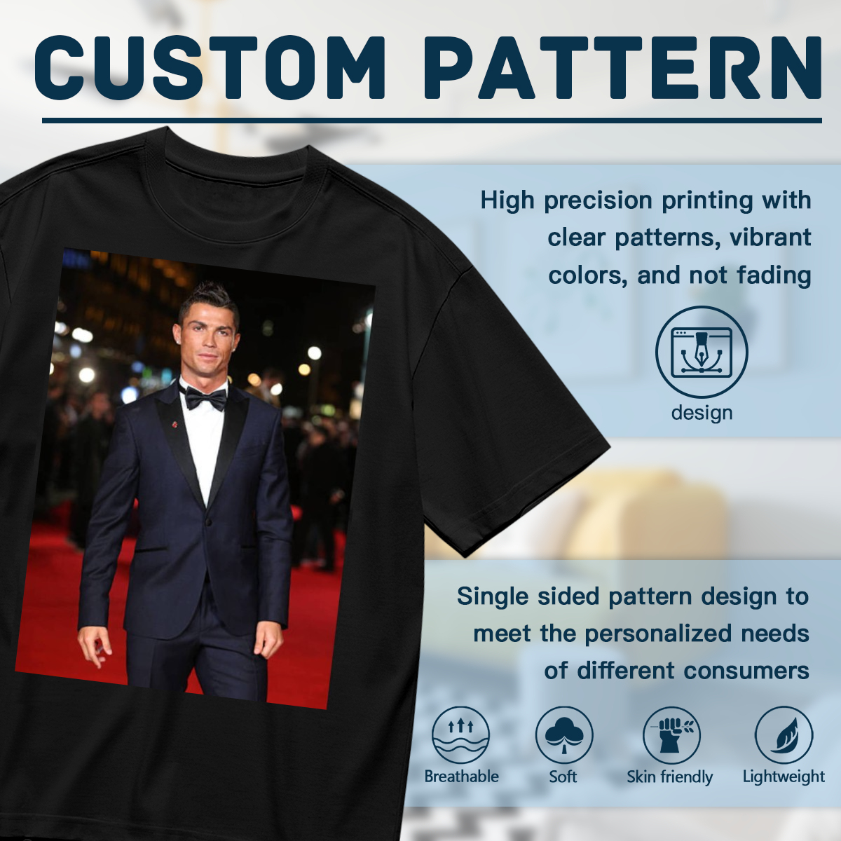 Football Glory Graphic Tee ¨C Wear Your Passion for the Game