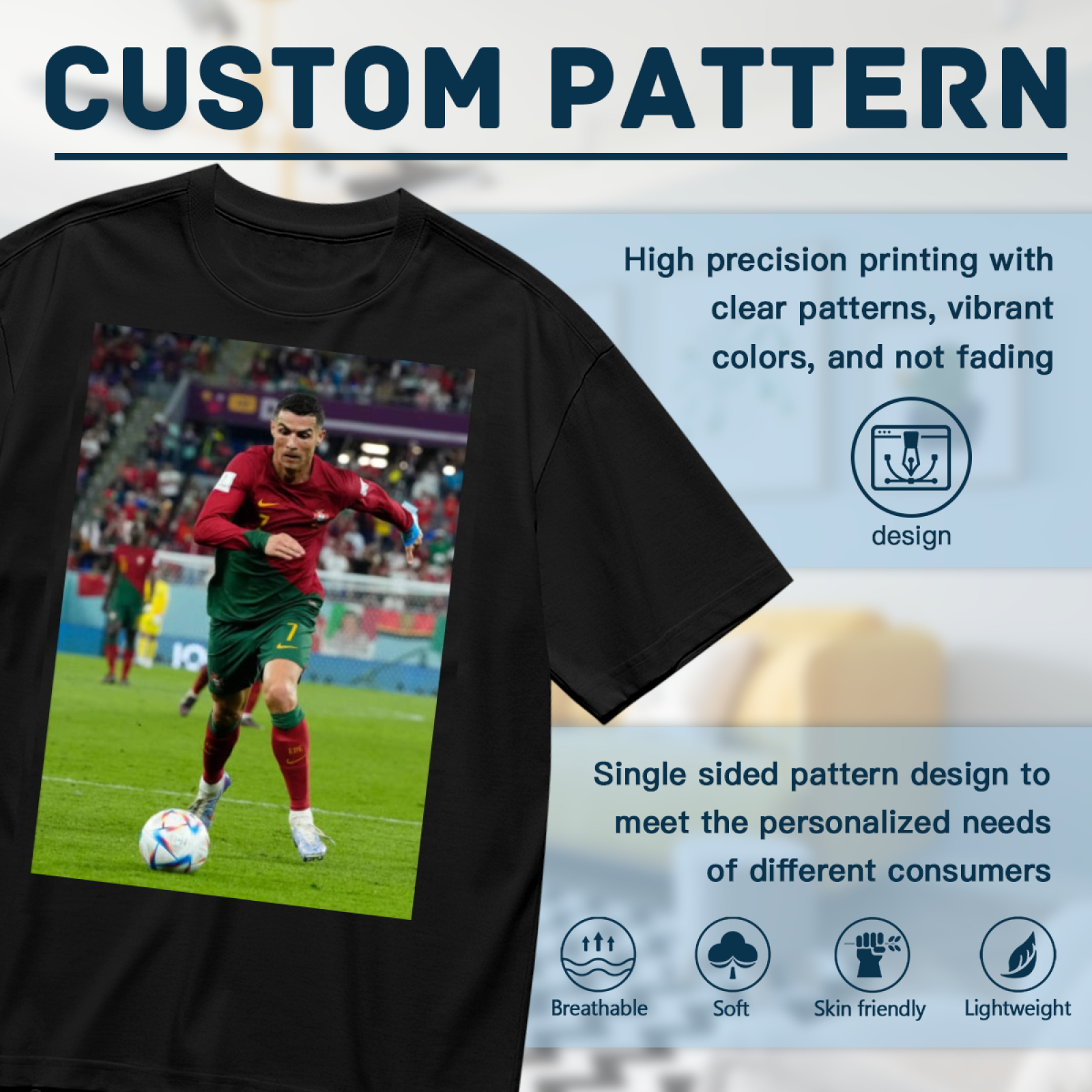 Football Legacy Champion Tee Wear the Power of Football