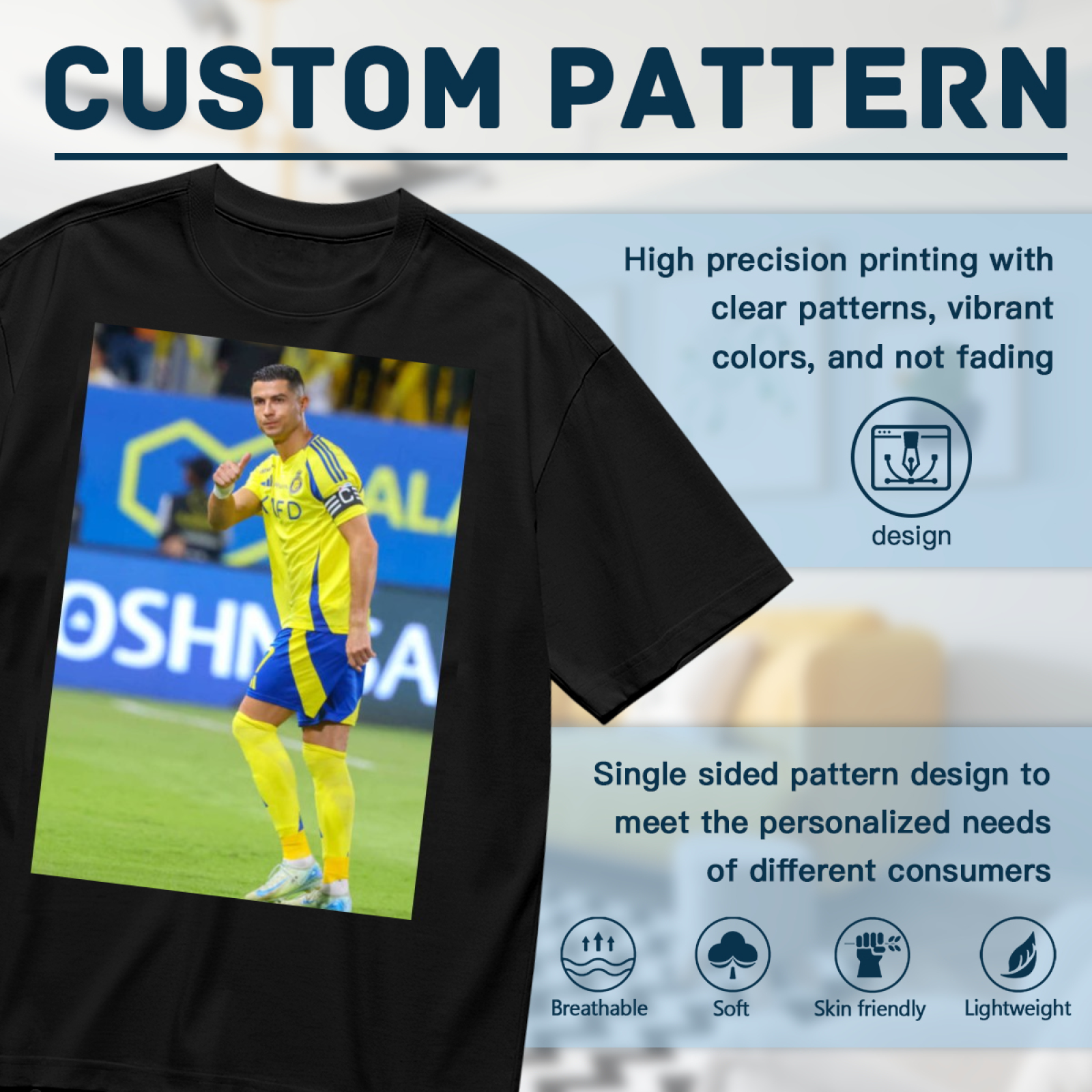 Football Champion T-Shirt Wear Your Soccer Passion Every Day