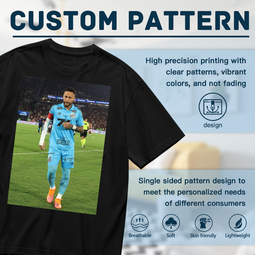 Striking Soccer Graphic T-Shirt Celebrate Football¡¯s Best Moments