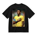 Football Powerful Strikes Football Tee Perfect for Fans of the Beautiful Game