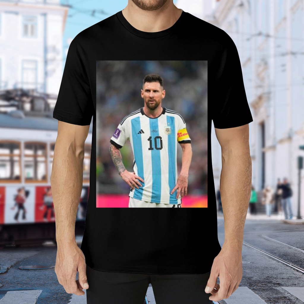 Football Star Tribute Tee Represent the Legacy of Soccer