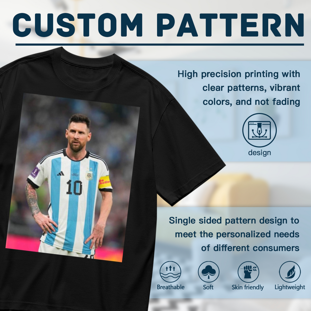 Football Star Tribute Tee Represent the Legacy of Soccer
