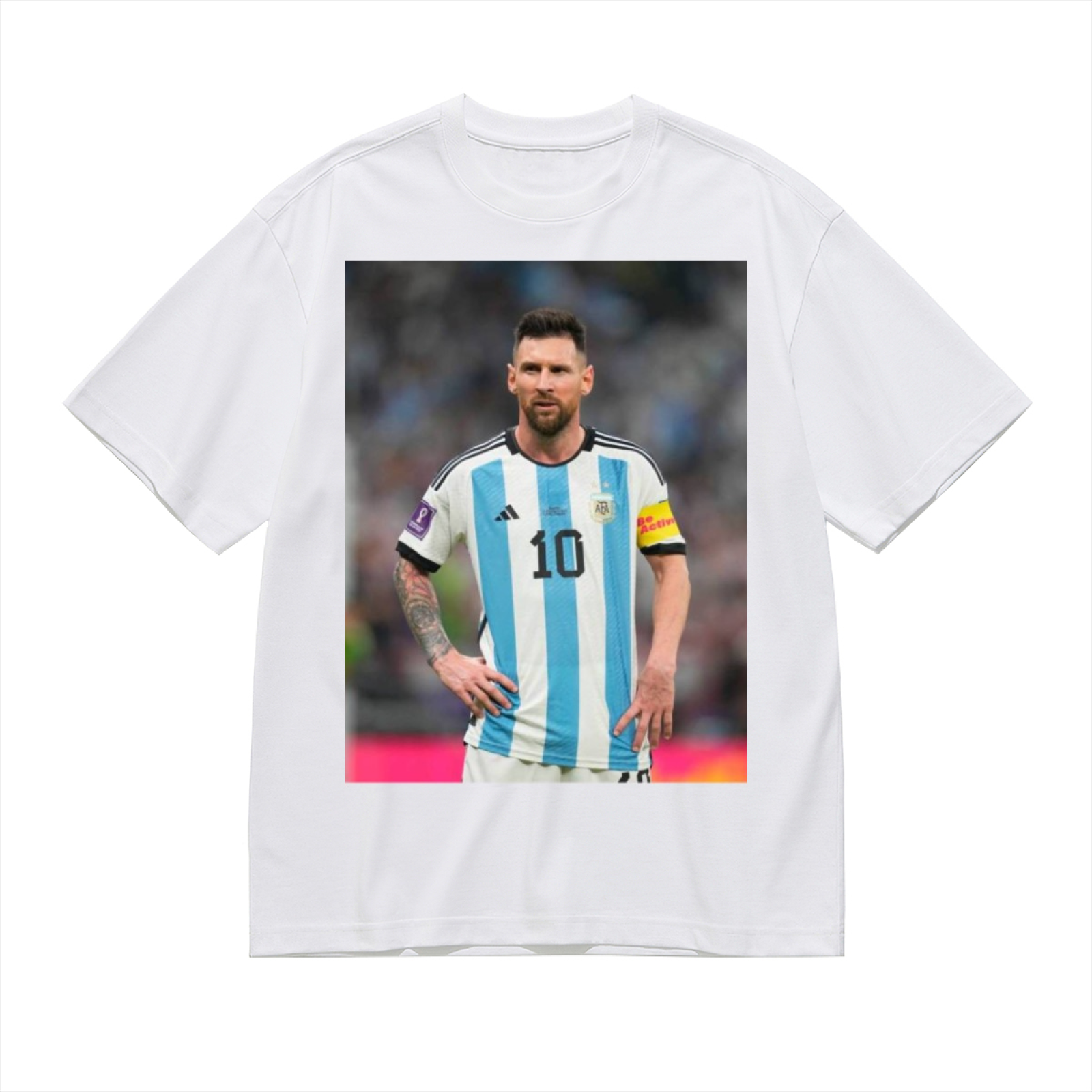 Football Star Tribute Tee Represent the Legacy of Soccer