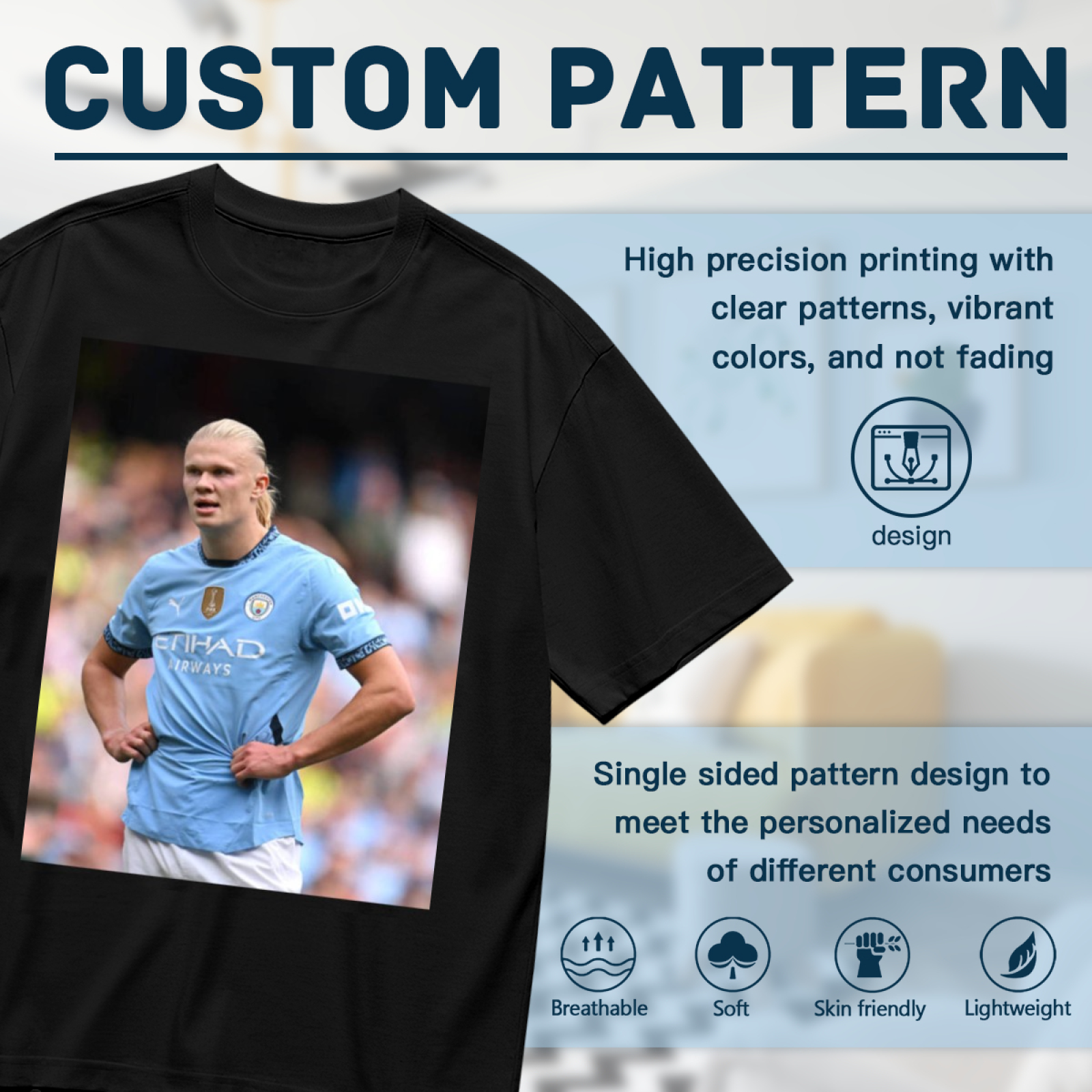 Football Powerhouse Master Tee Represent the Thrills of Soccer