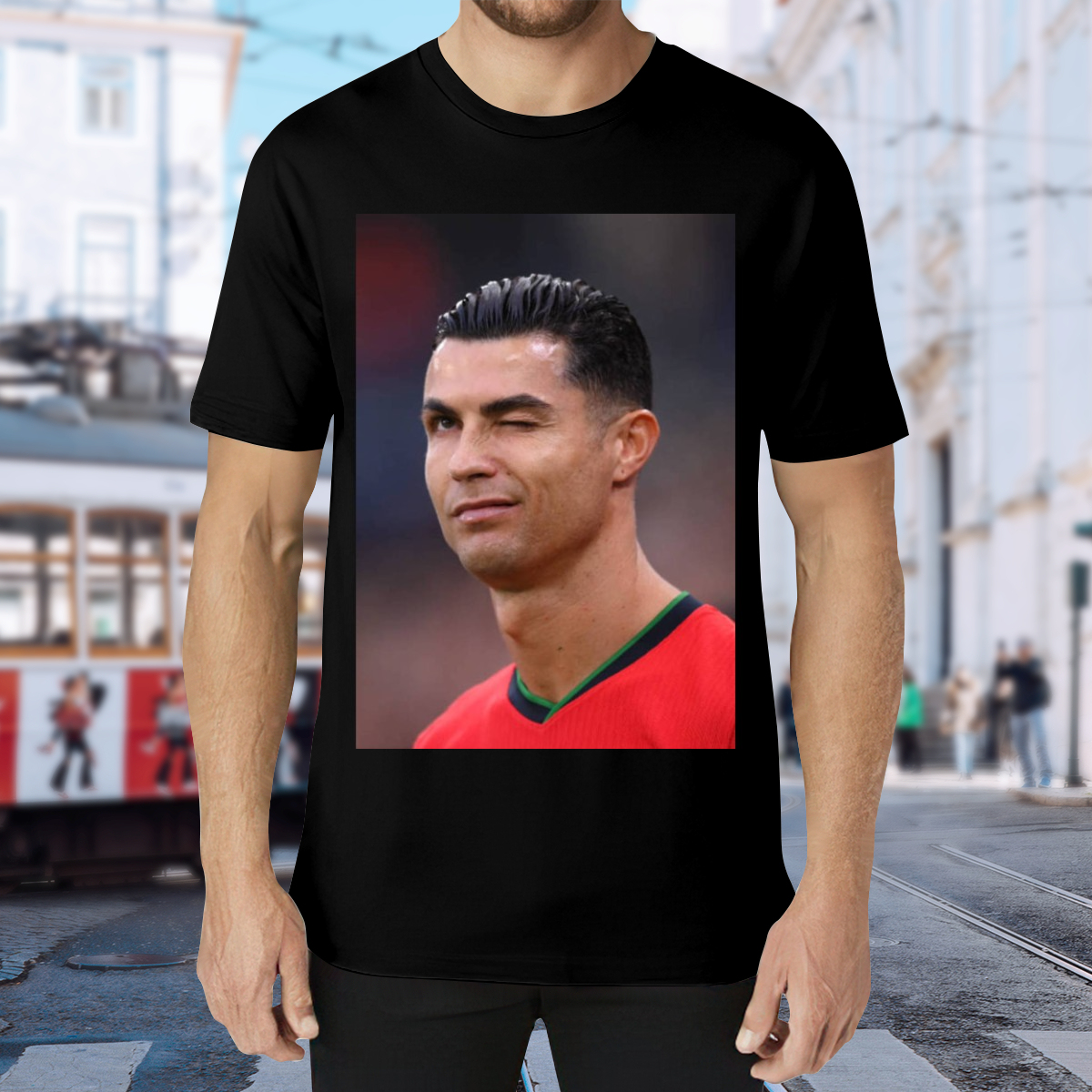 Football Star Action Tee ¨C Celebrate Soccer¡¯s Best Players