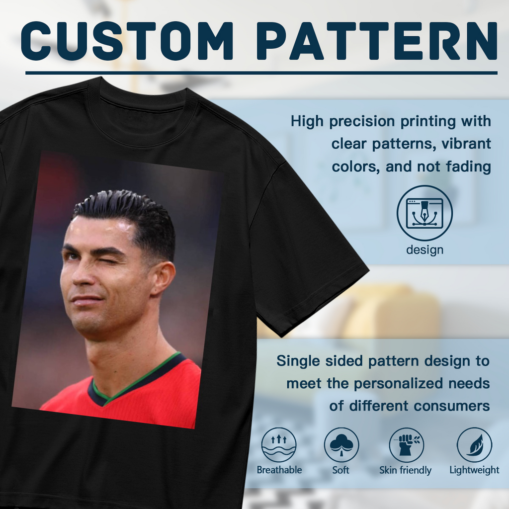 Football Star Action Tee ¨C Celebrate Soccer¡¯s Best Players