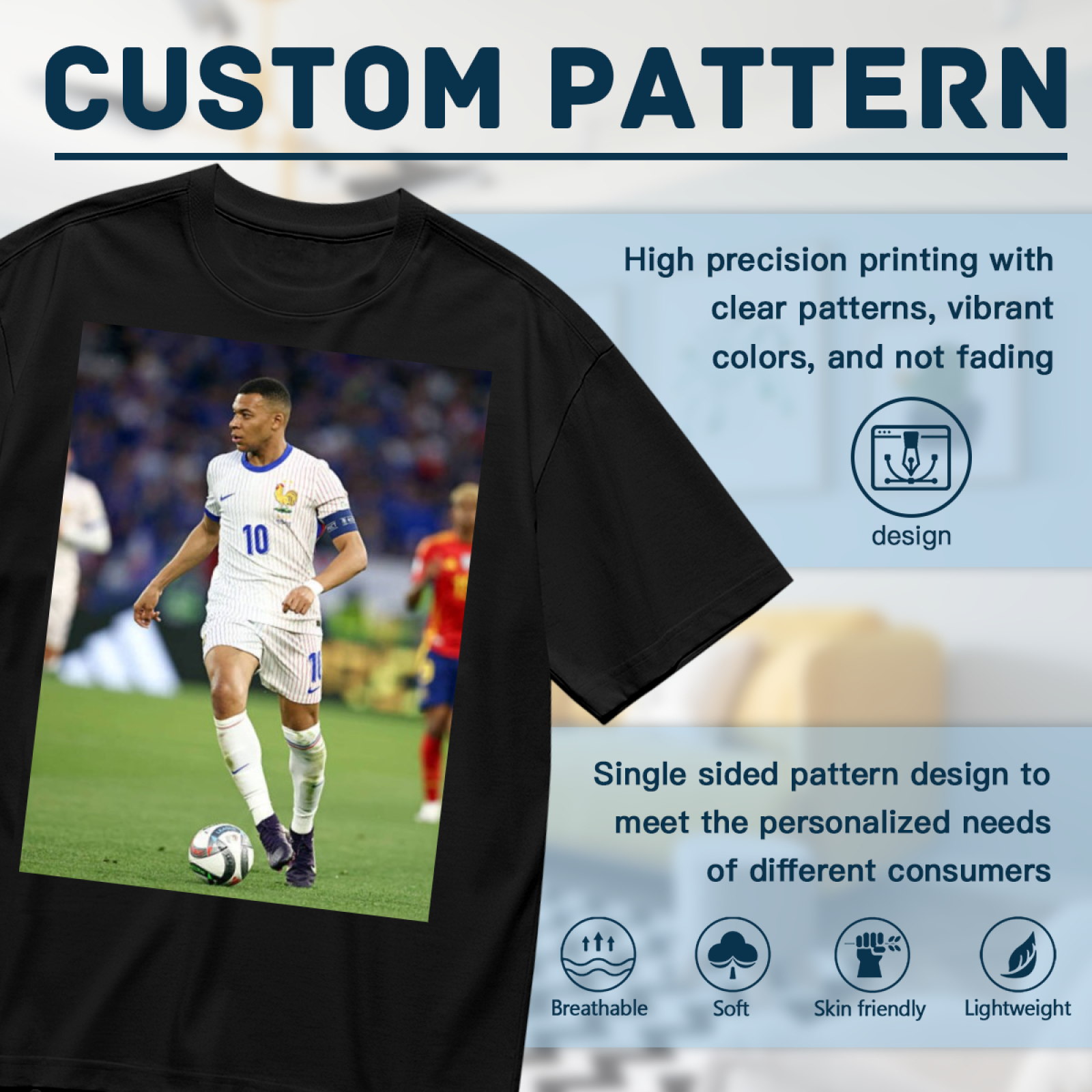 Football Superstars Moment Tee Represent the Glory of Football