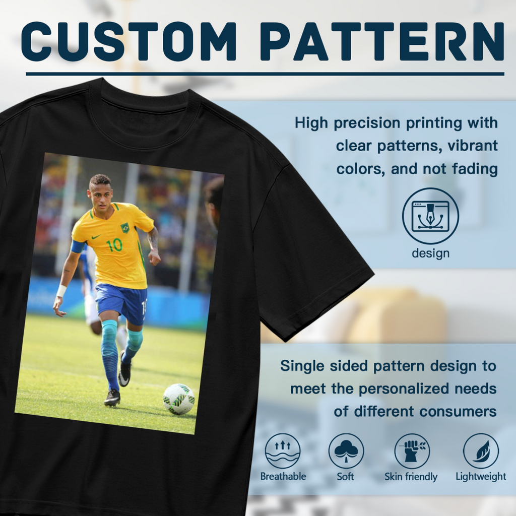 Football Superstars Action Tee Show Your Love for the Beautiful Game