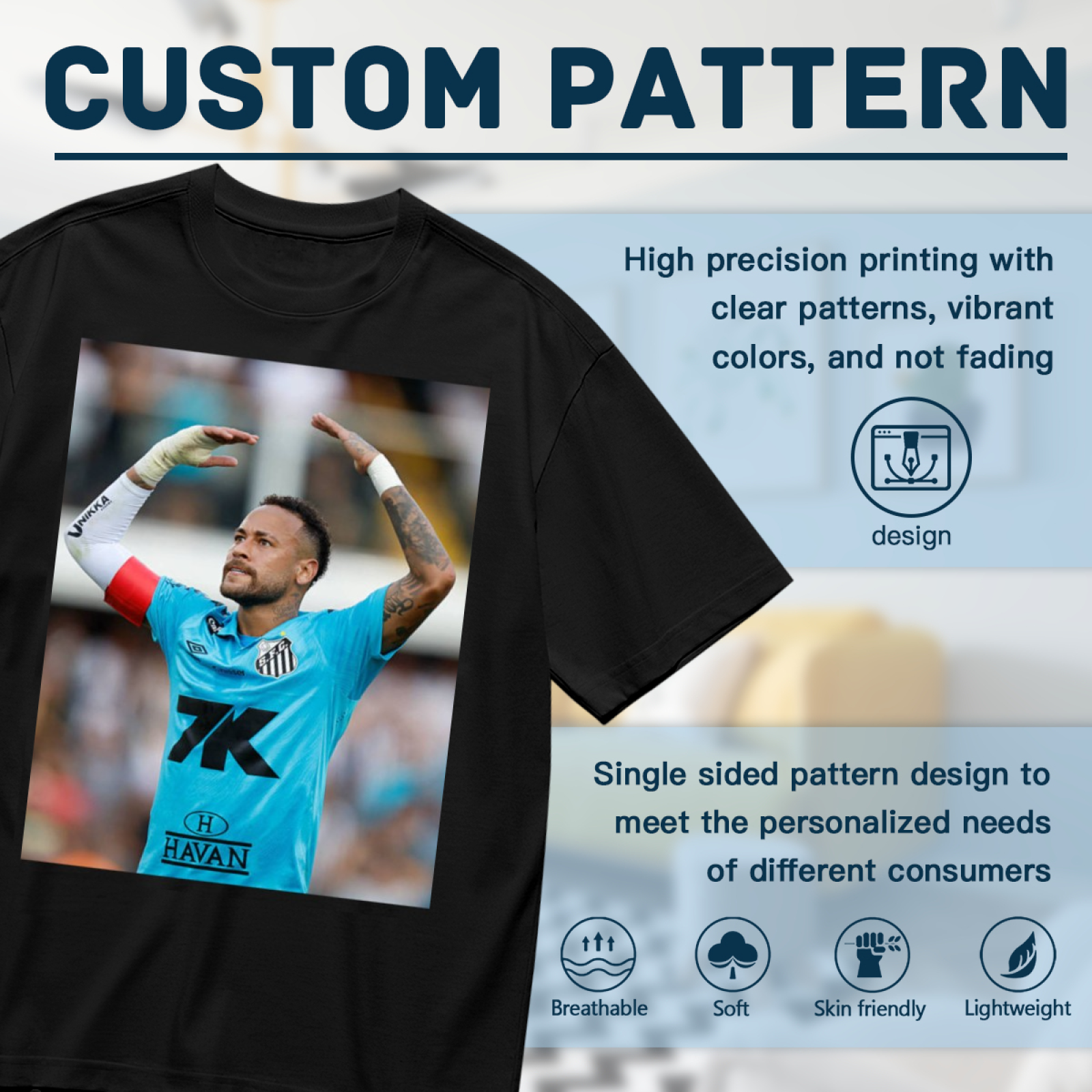 Football Glory Striker Action Tee Celebrate the Game¡¯s Best Moments