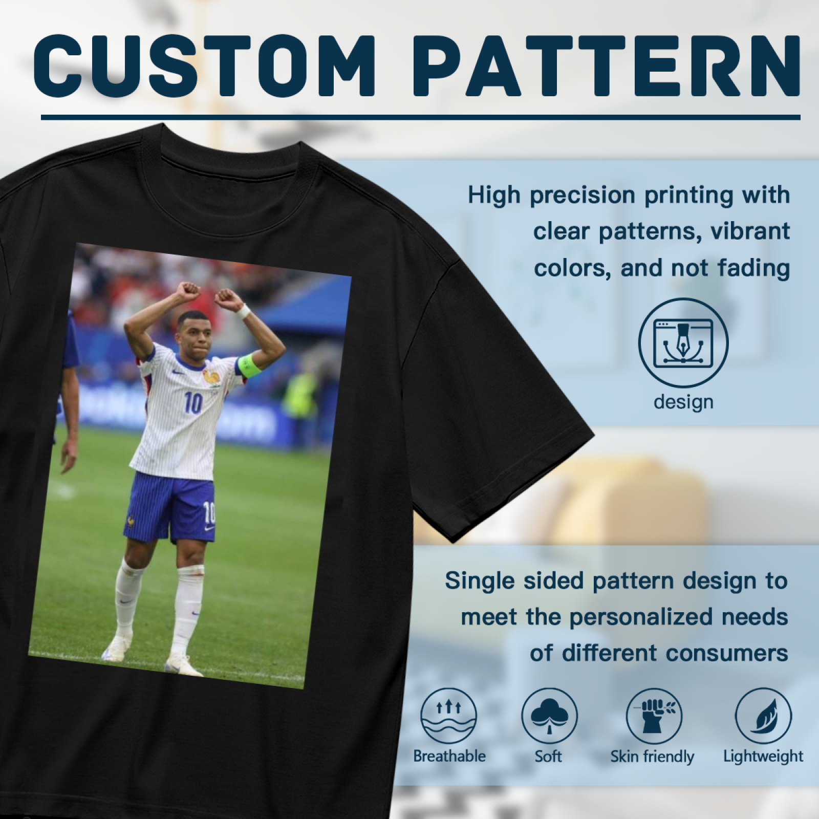 Football Legacy Victory Tee Show Your Support for the Best in Soccer