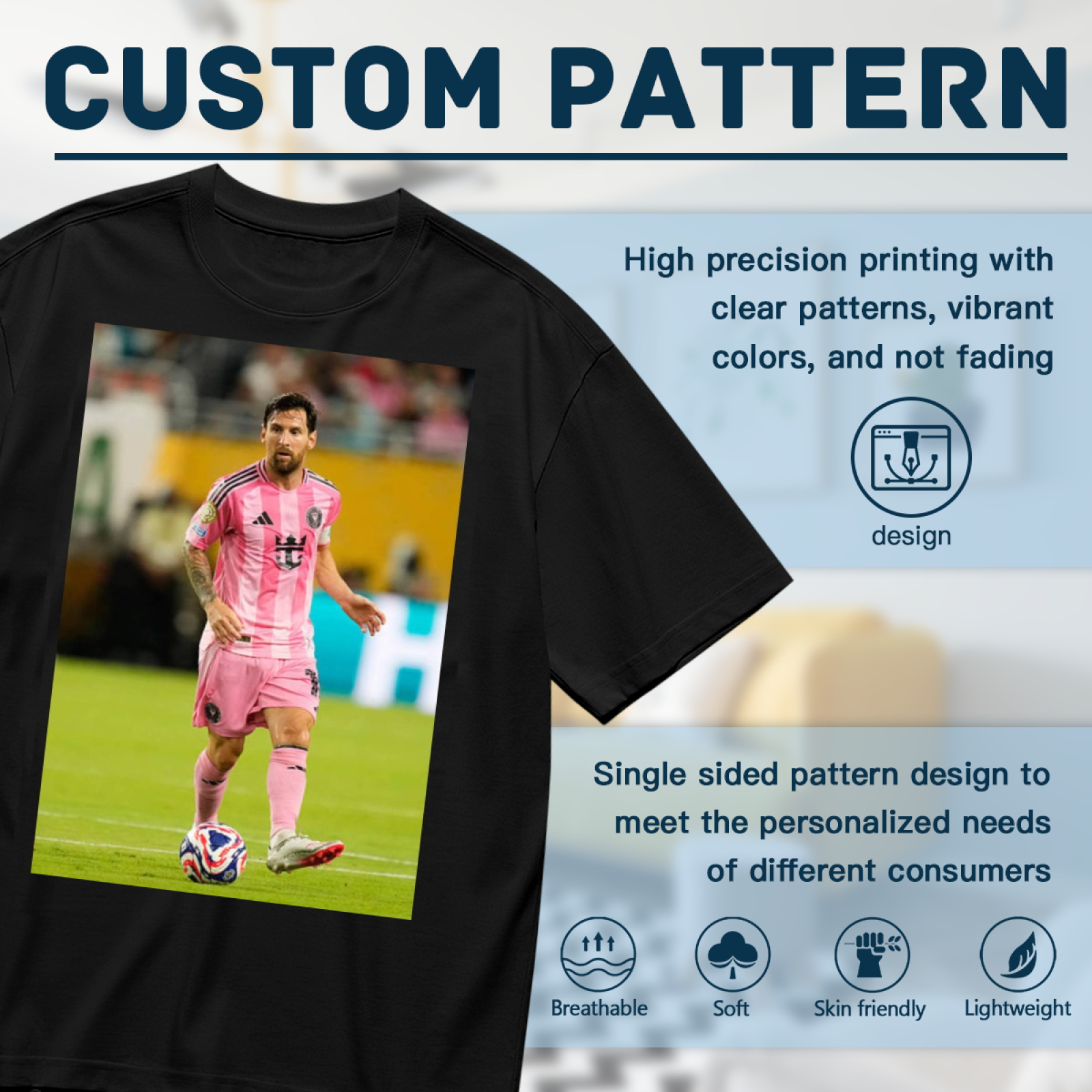 Soccer Passion Graphic Tee Unleash Your Inner Football Fan