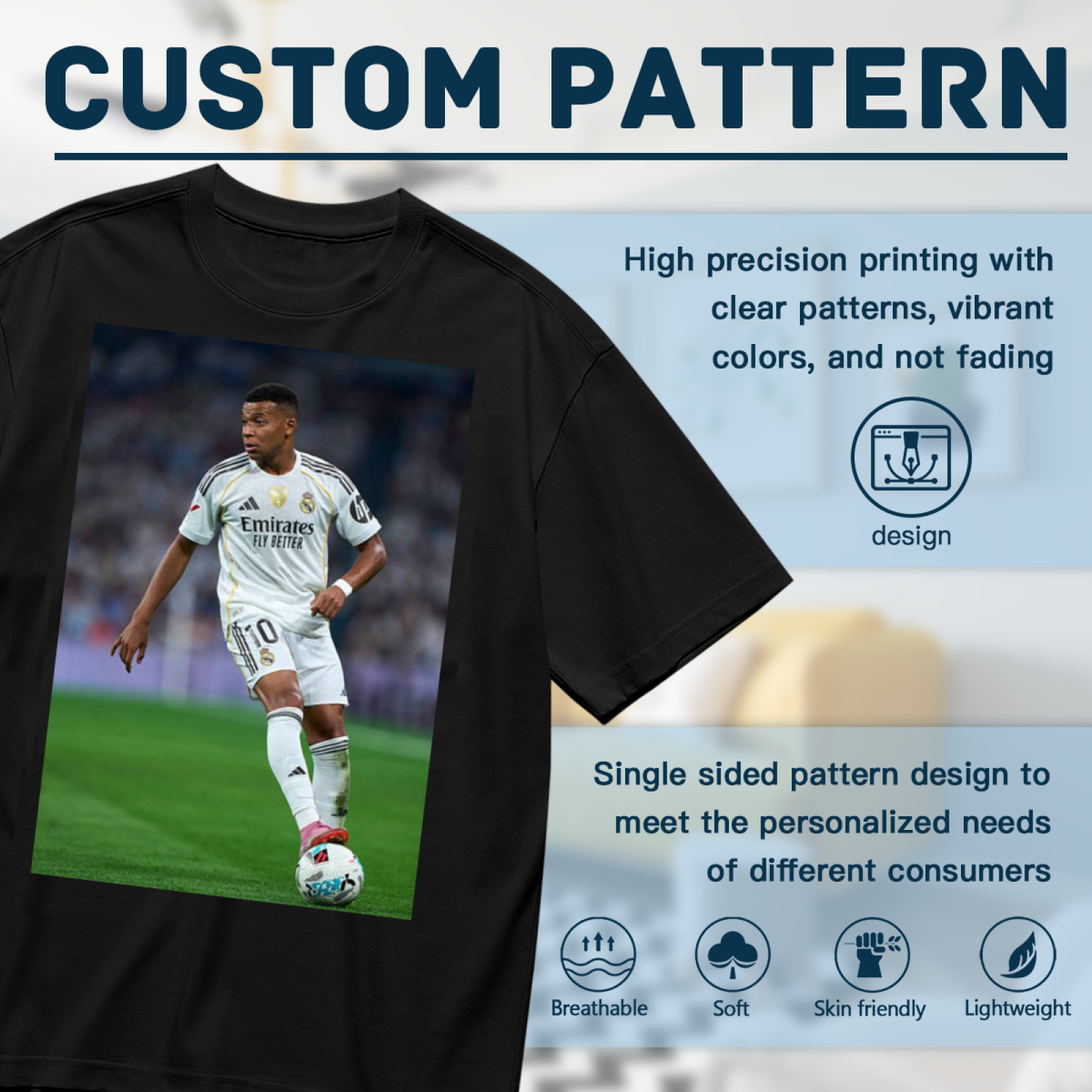 Football Victory Heroic Tee Wear the Glory of Soccer