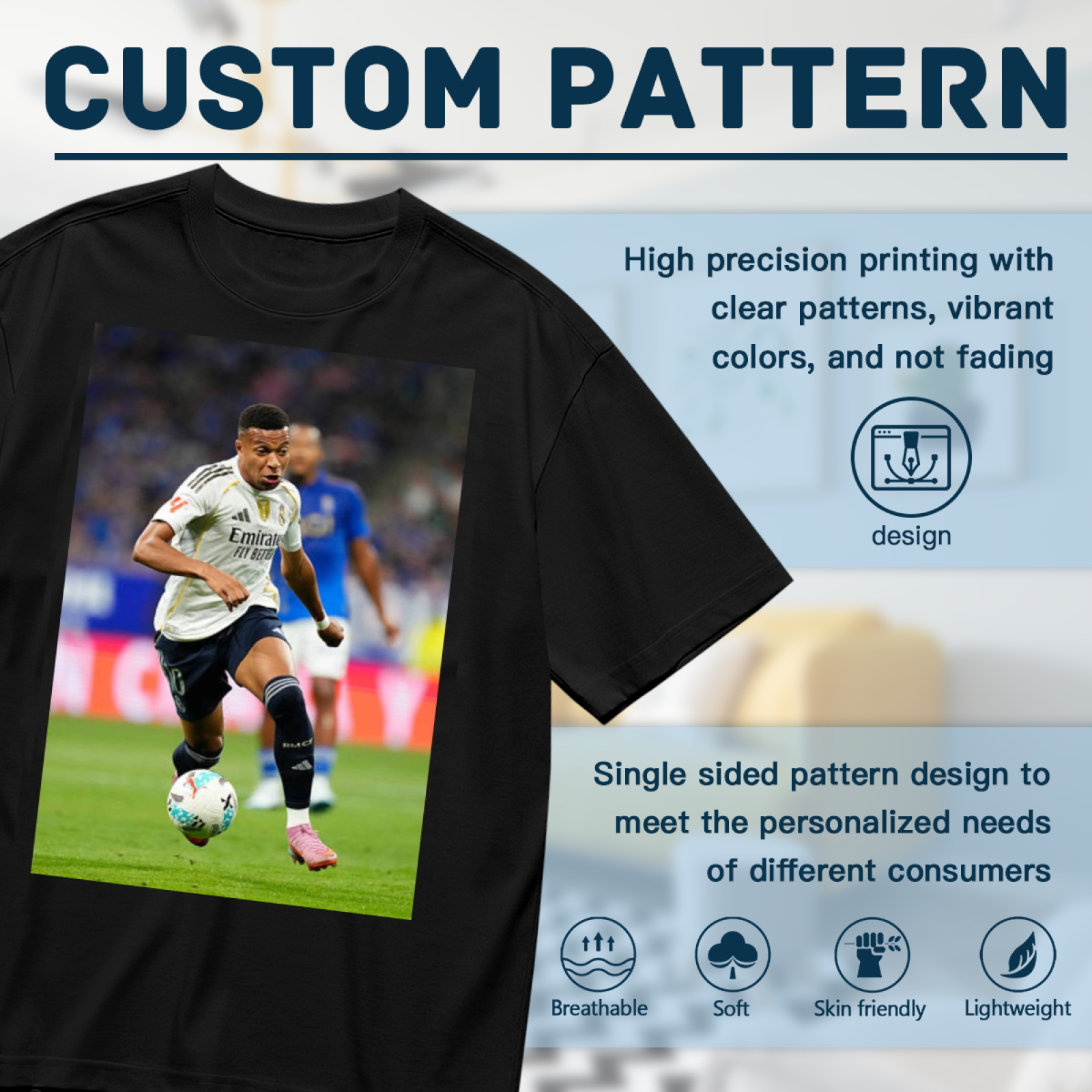 Football Glory Superstars Tee Represent Soccer¡¯s Best Players