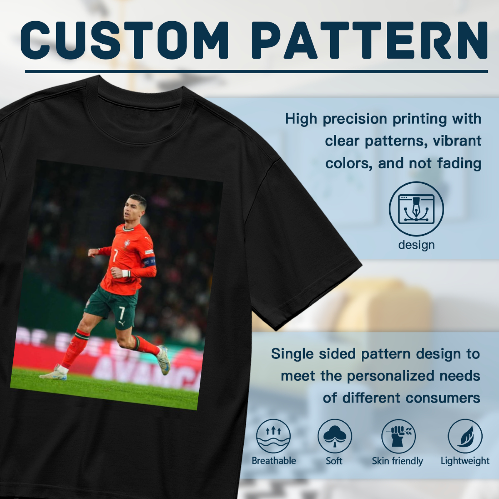 Football Legends Tee Celebrate Soccer¡¯s Best Players