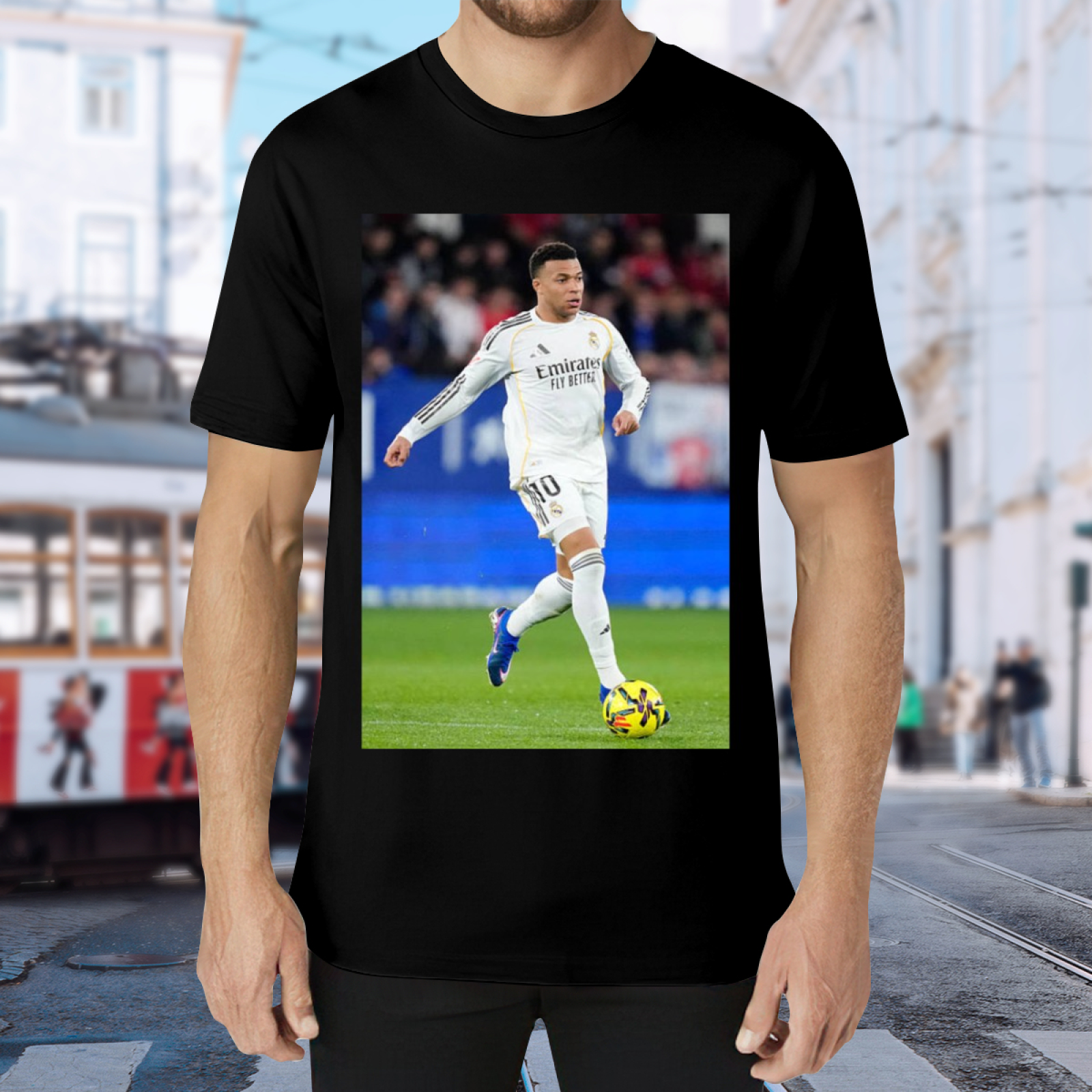 Football Action Star Tee Represent the Power of Football