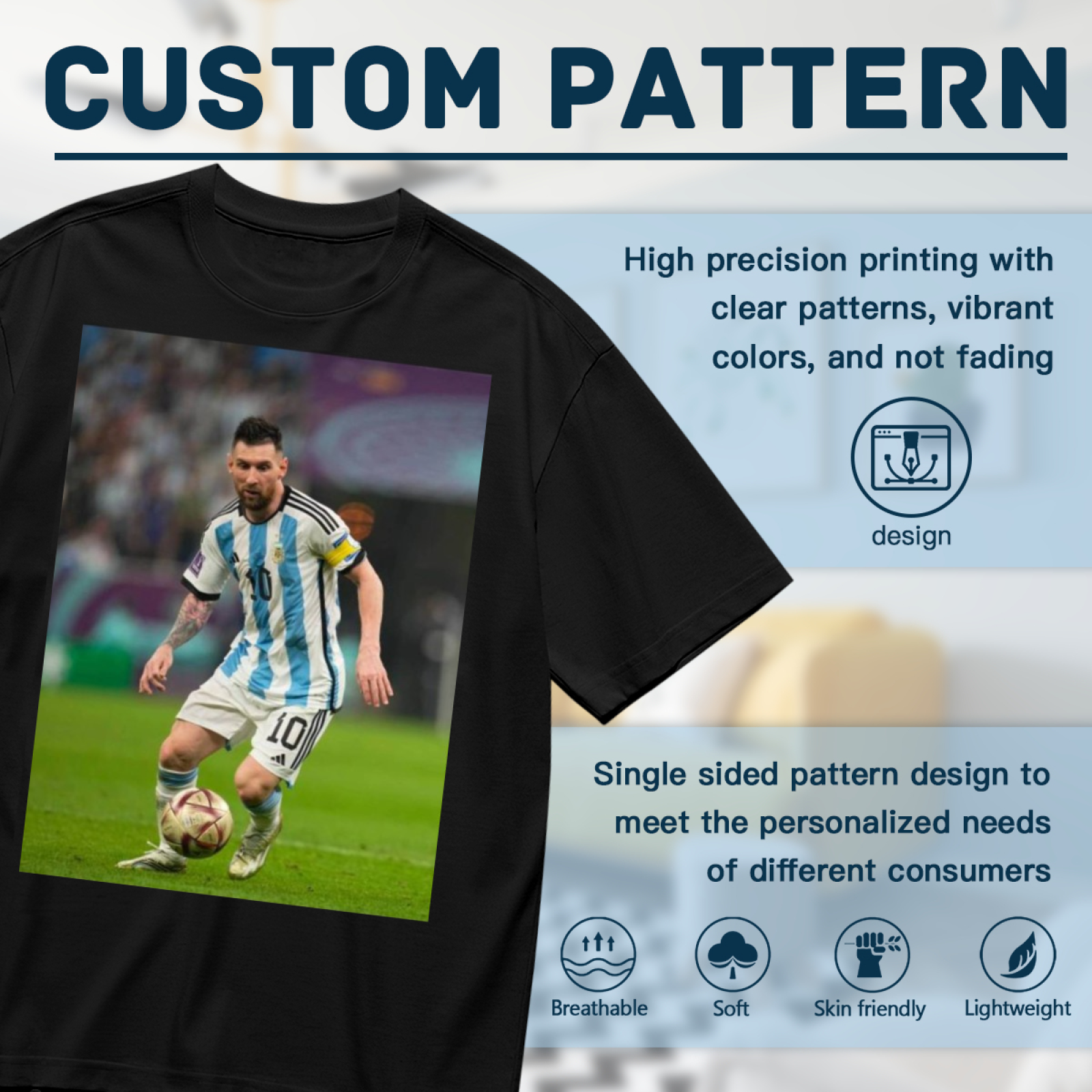 Football Star Legacy T-Shirt Represent the Legacy of the Game
