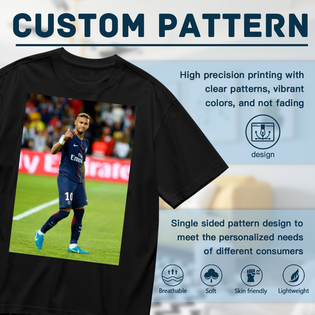 Football Star Victory Tee Represent the Power of Soccer Heroes
